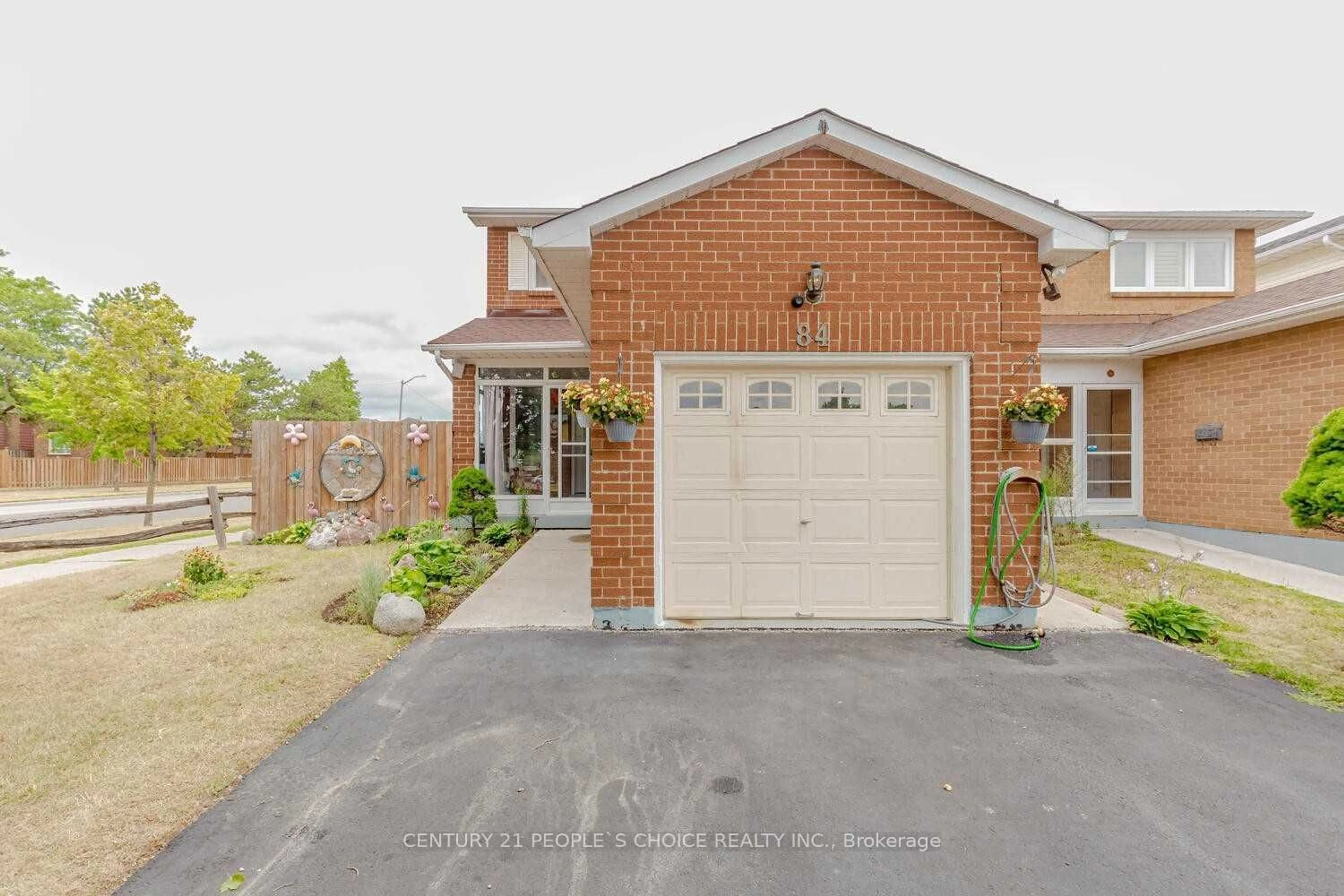 Home with brick exterior material for 84 Stephensen Crt, Brampton Ontario L6V 3X8