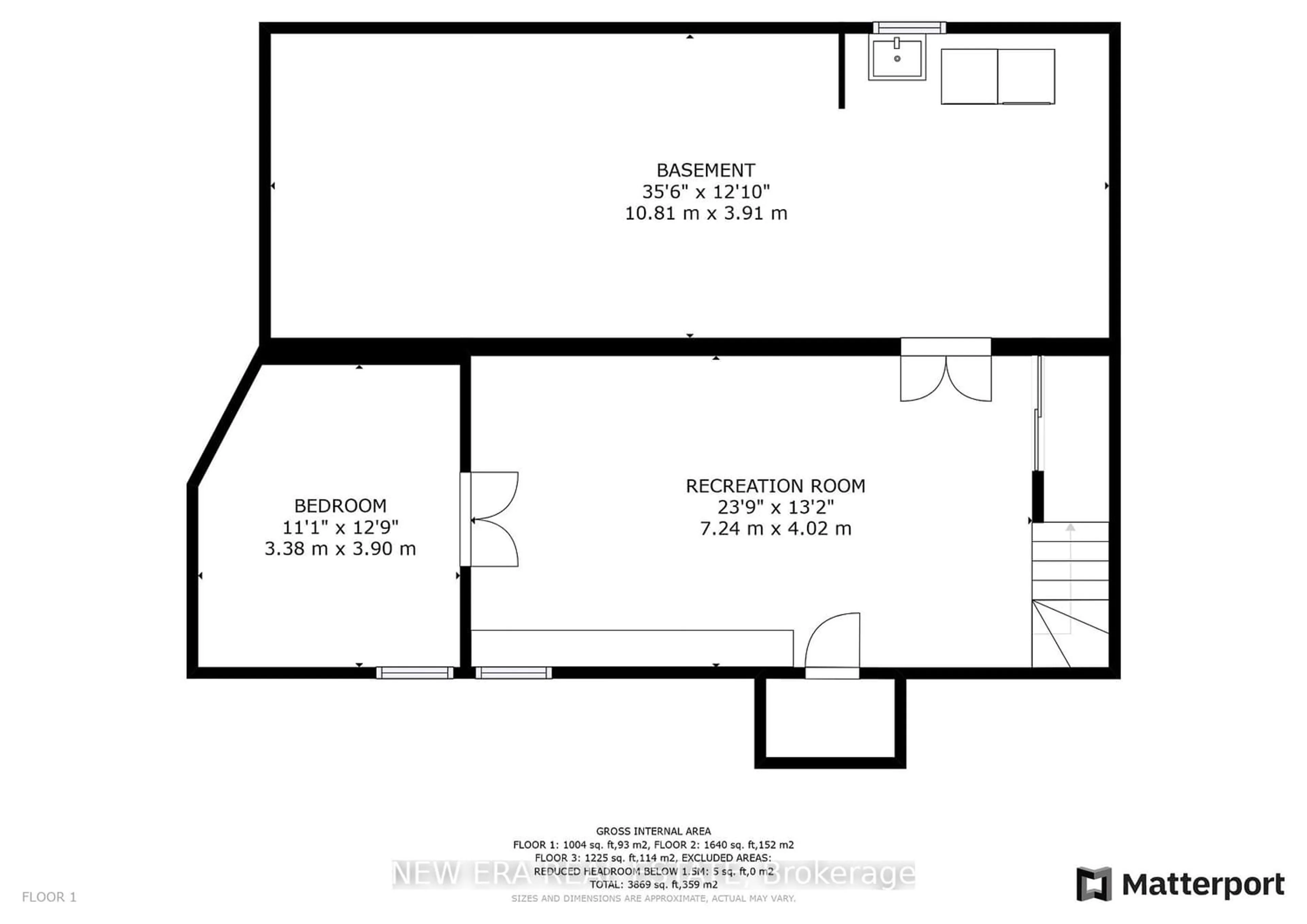 Floor plan for 161 Dornie Rd, Oakville Ontario L6J 4N7