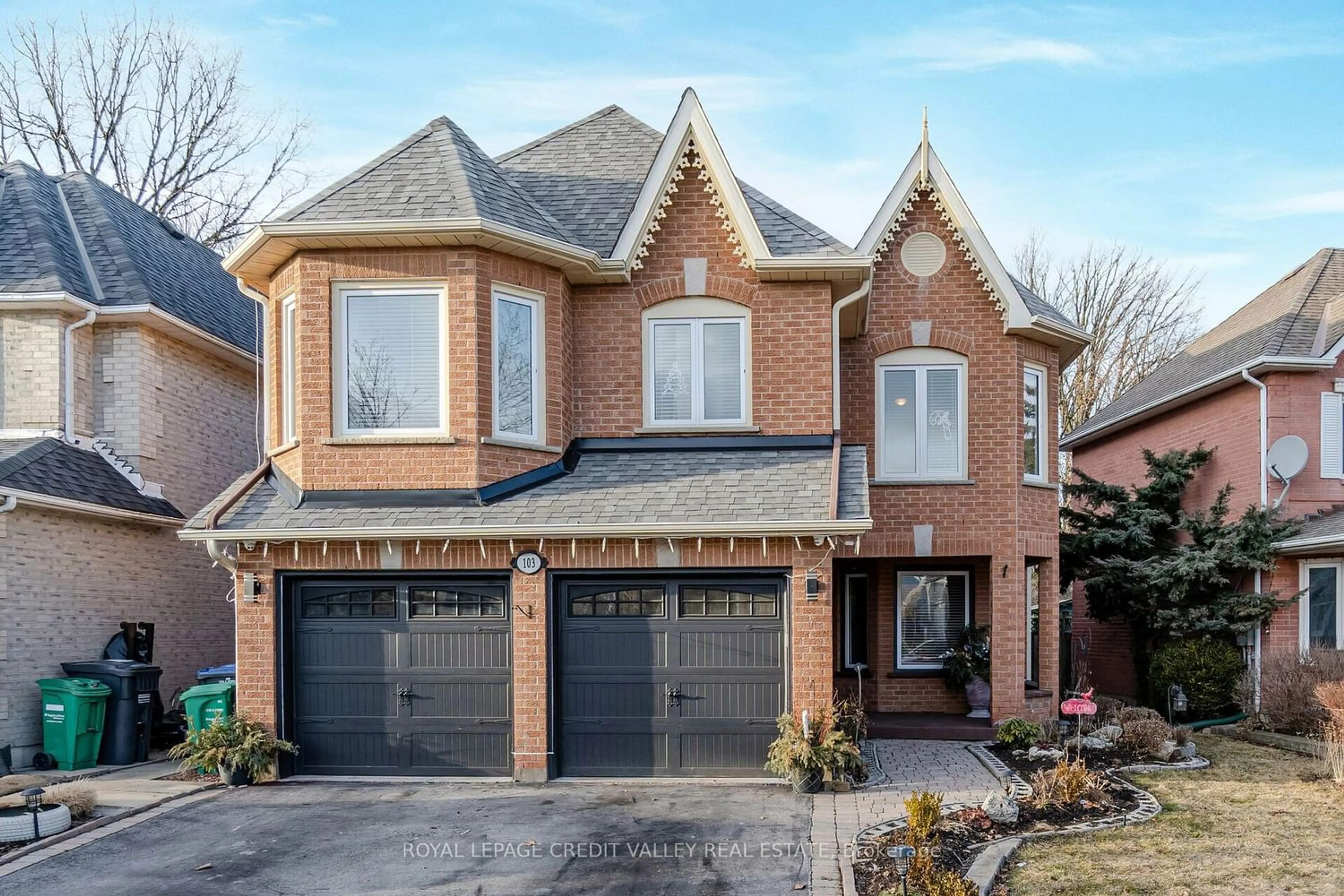 Home with brick exterior material for 103 Vivians Cres, Brampton Ontario L6Y 4V4