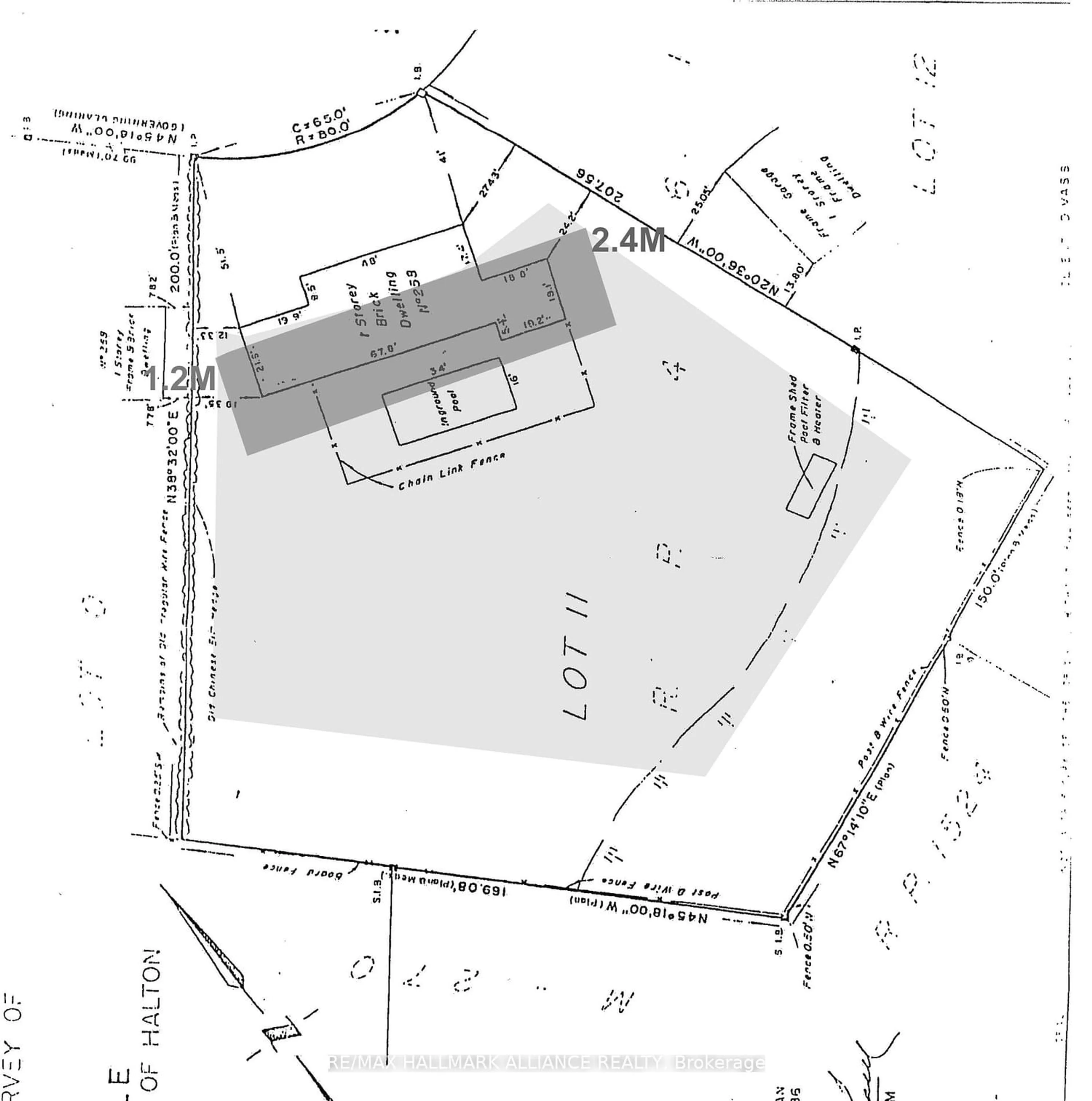Floor plan for 258 Westwood Dr, Oakville Ontario L6L 4X9