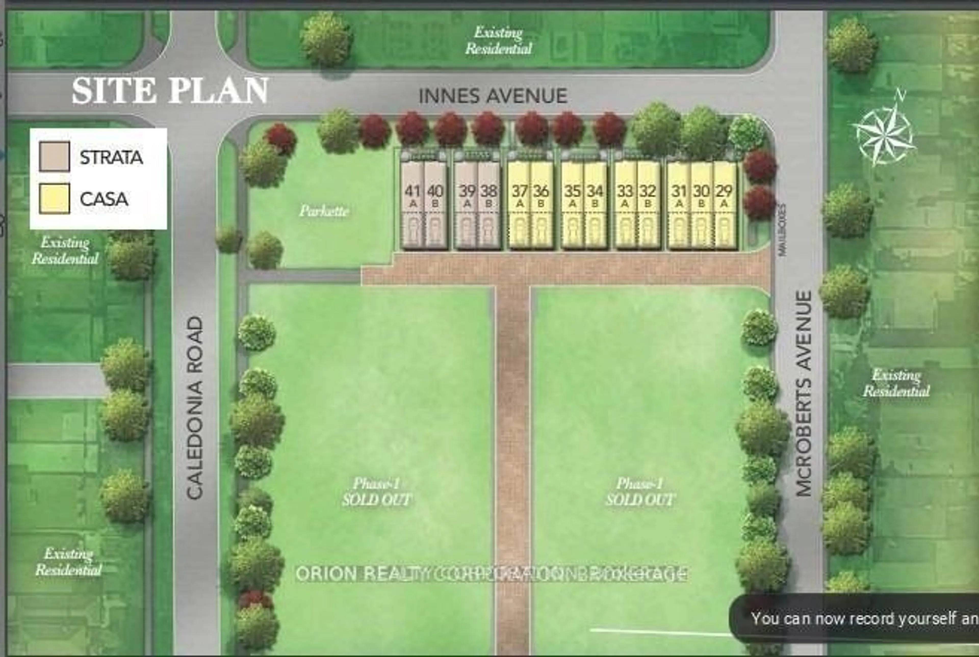 Floor plan for 23 Innes Ave #40 B, Toronto Ontario M6E 4P3