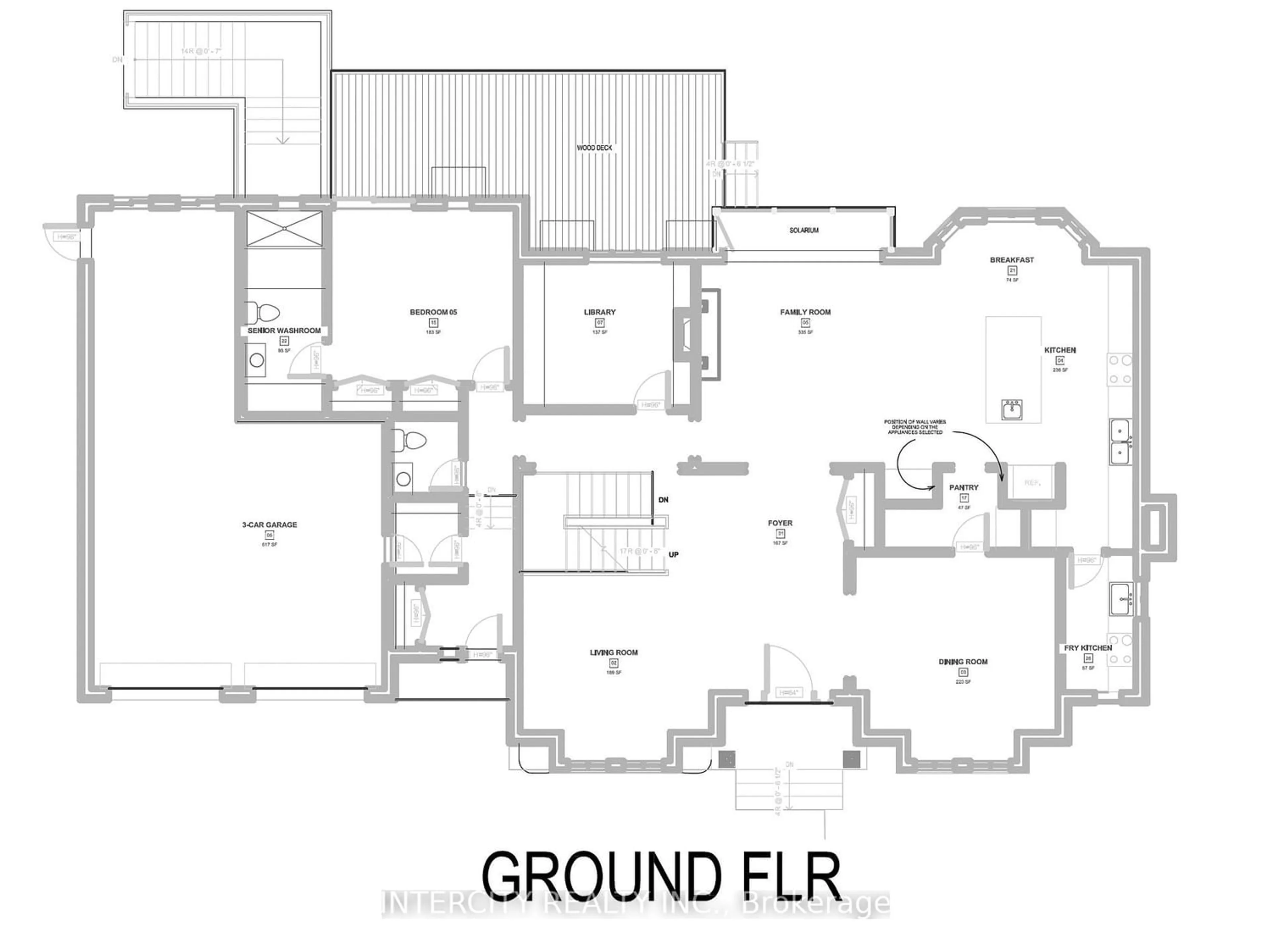 Floor plan for 8790 Trafalgar Rd, Halton Hills Ontario L7G 4S6