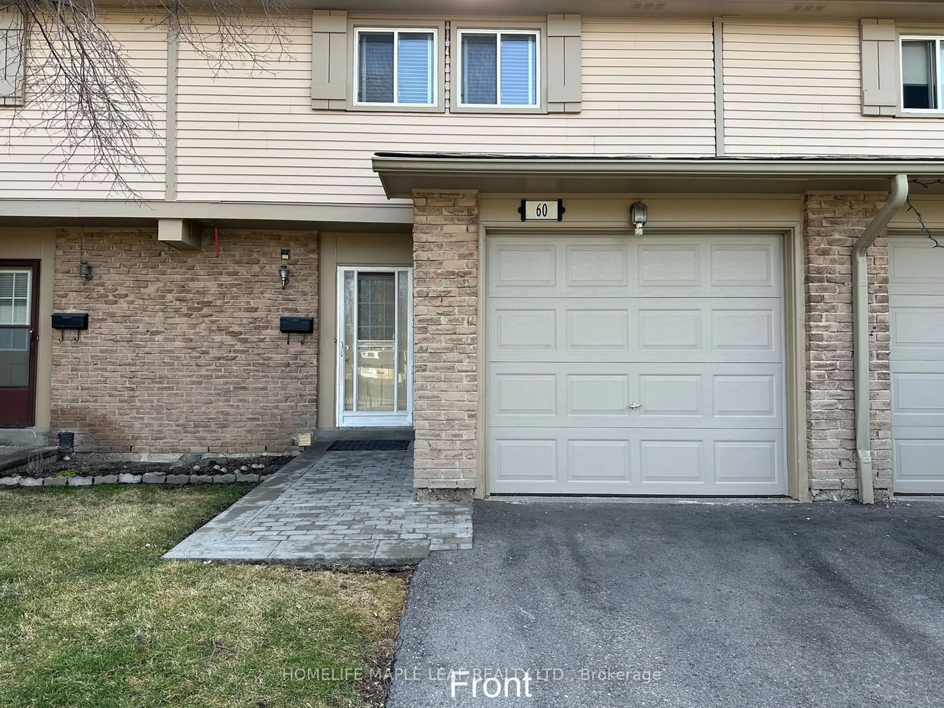 A pic from exterior of the house or condo for 81 Hansen Rd #60, Brampton Ontario L6V 3C7