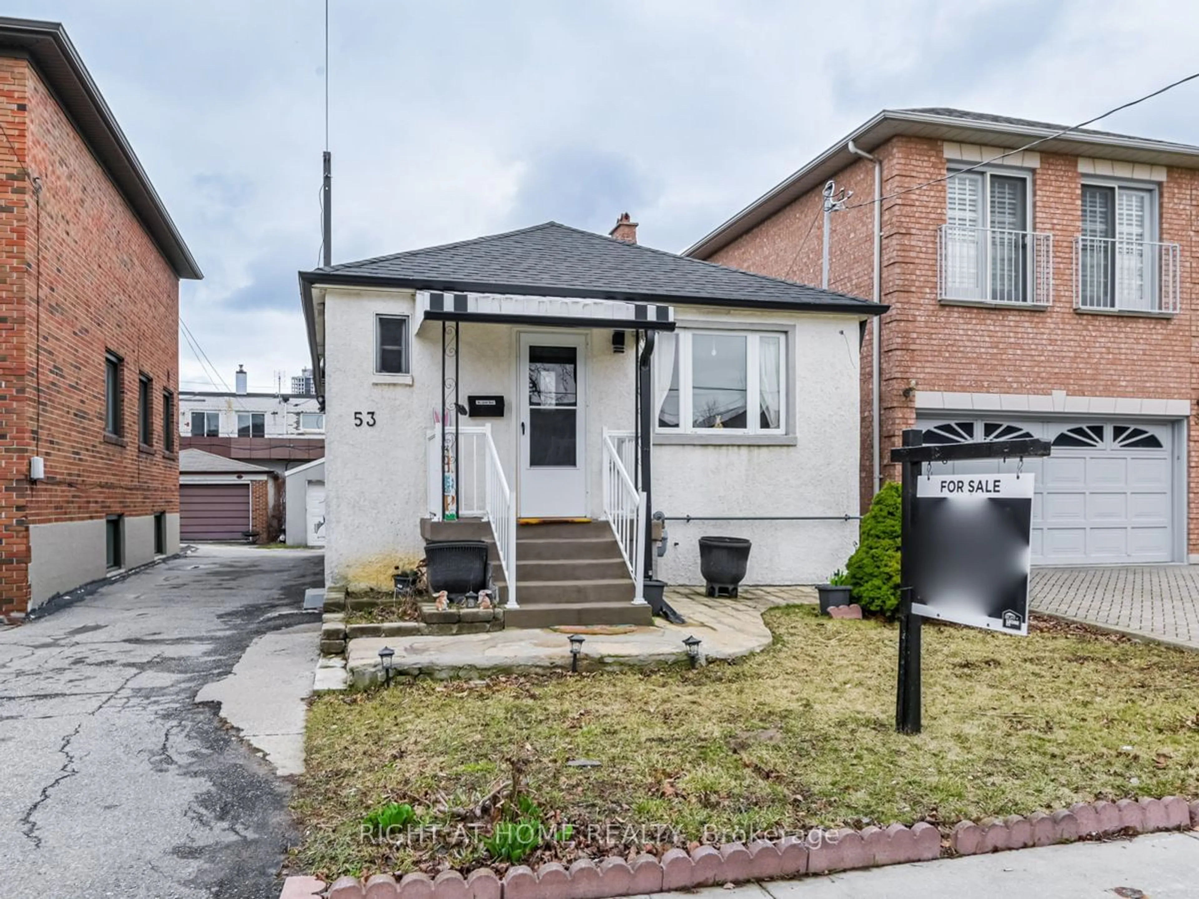 Frontside or backside of a home for 53 Regent Rd, Toronto Ontario M3K 1G8