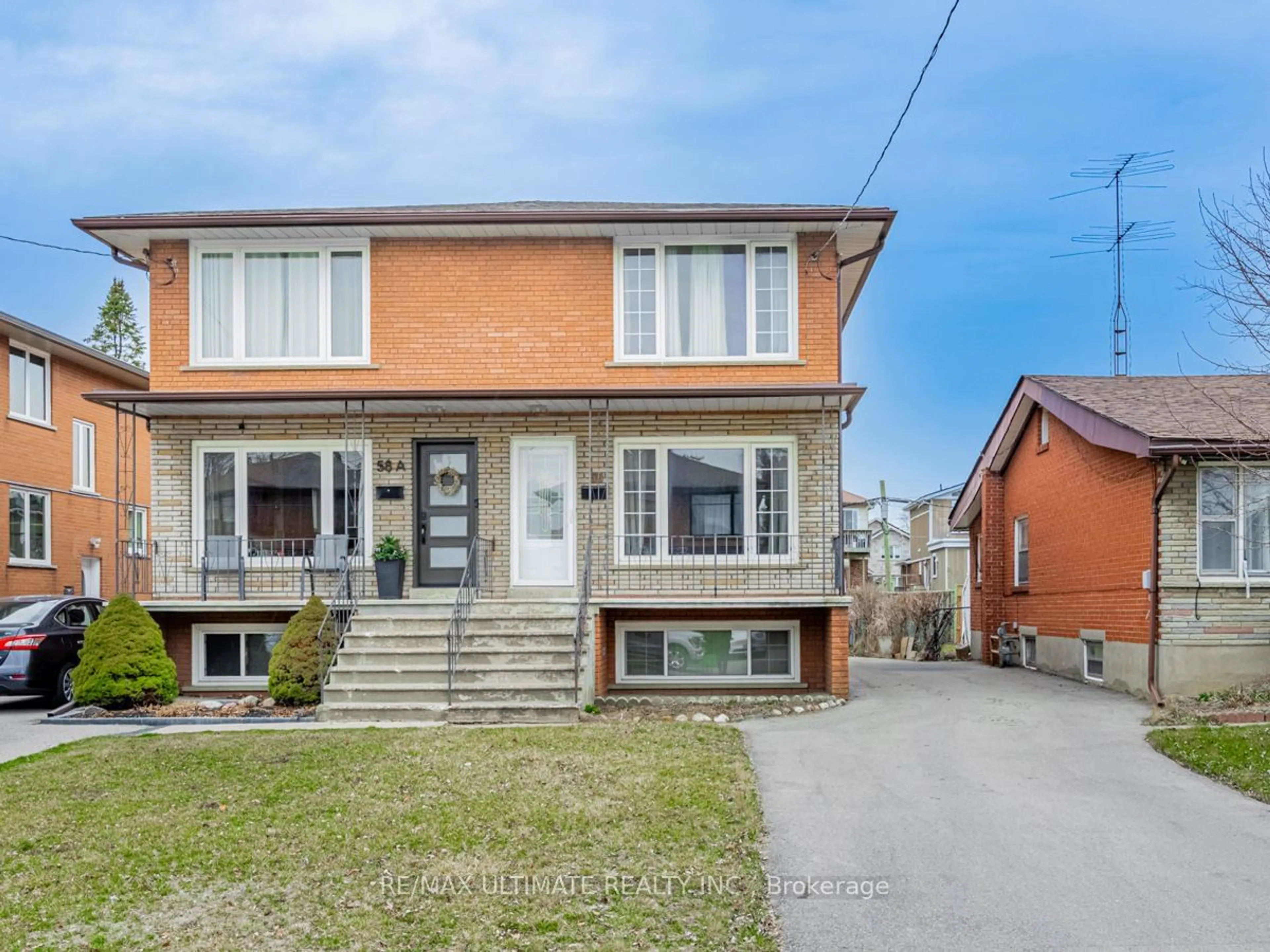 Frontside or backside of a home for 58 Roseland Dr, Toronto Ontario M8W 1Y5