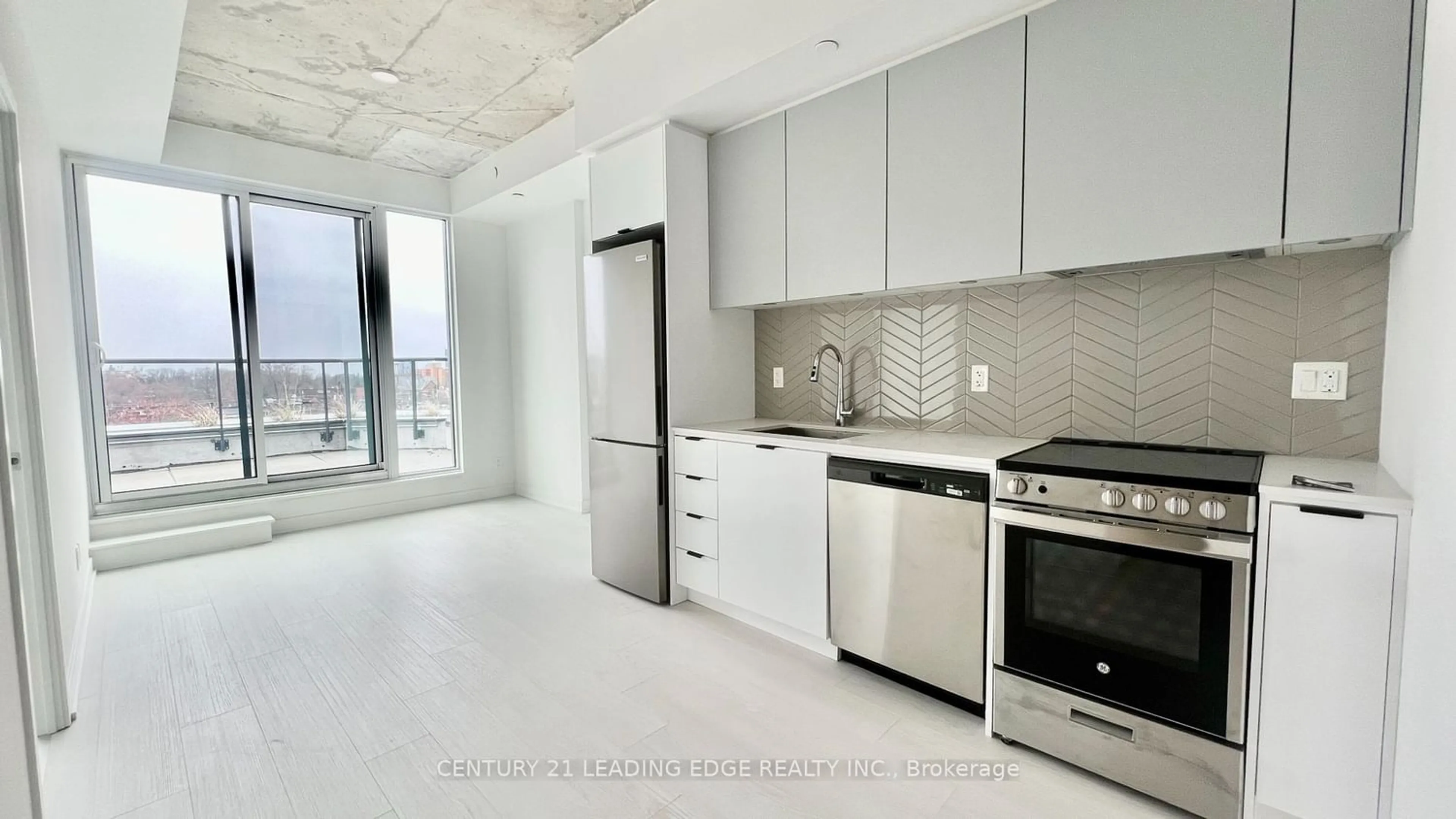 Standard kitchen for 57 Brock Ave #705, Toronto Ontario M6K 0H3