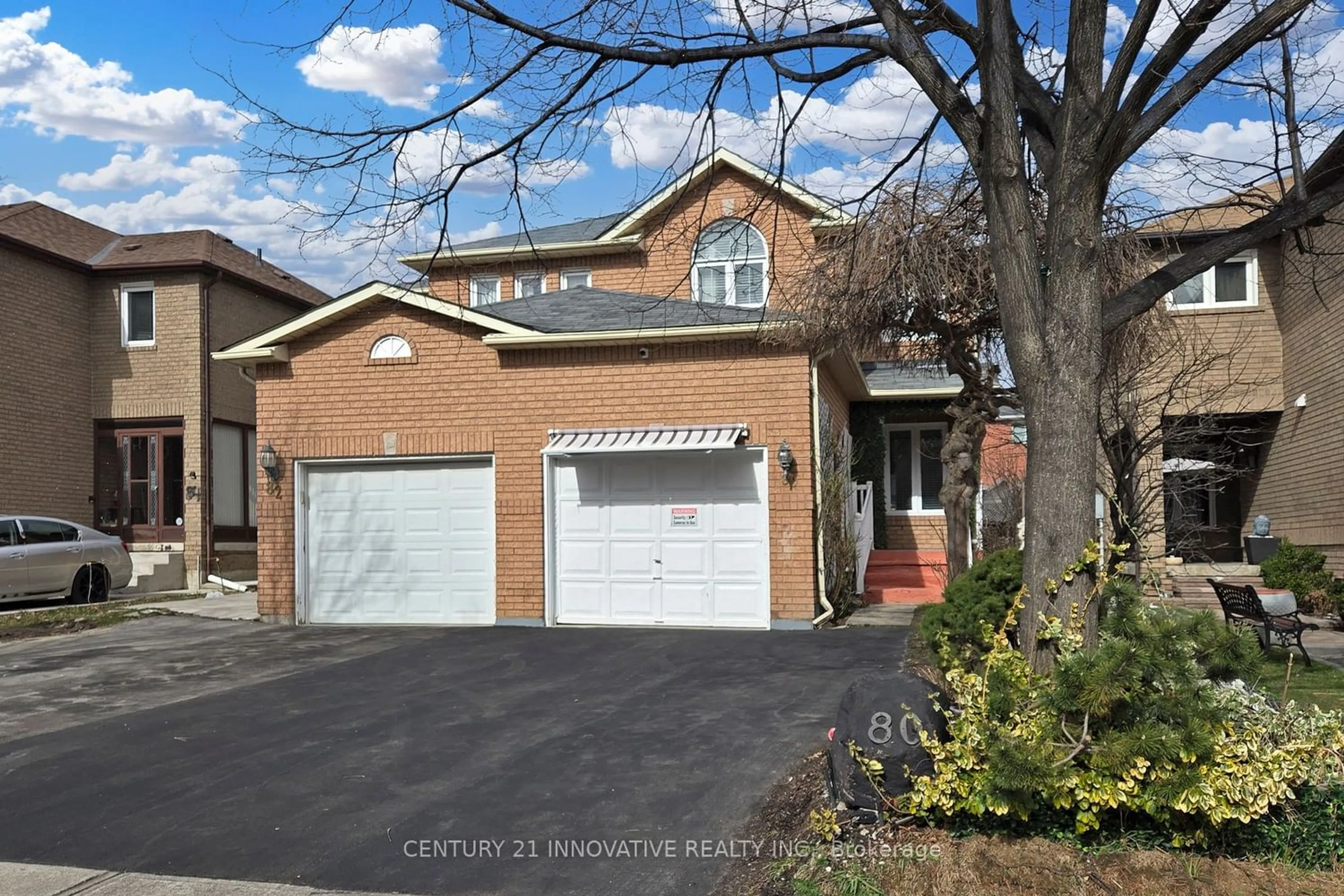 Home with brick exterior material for 80 Millstone Dr, Brampton Ontario L6Y 4P9
