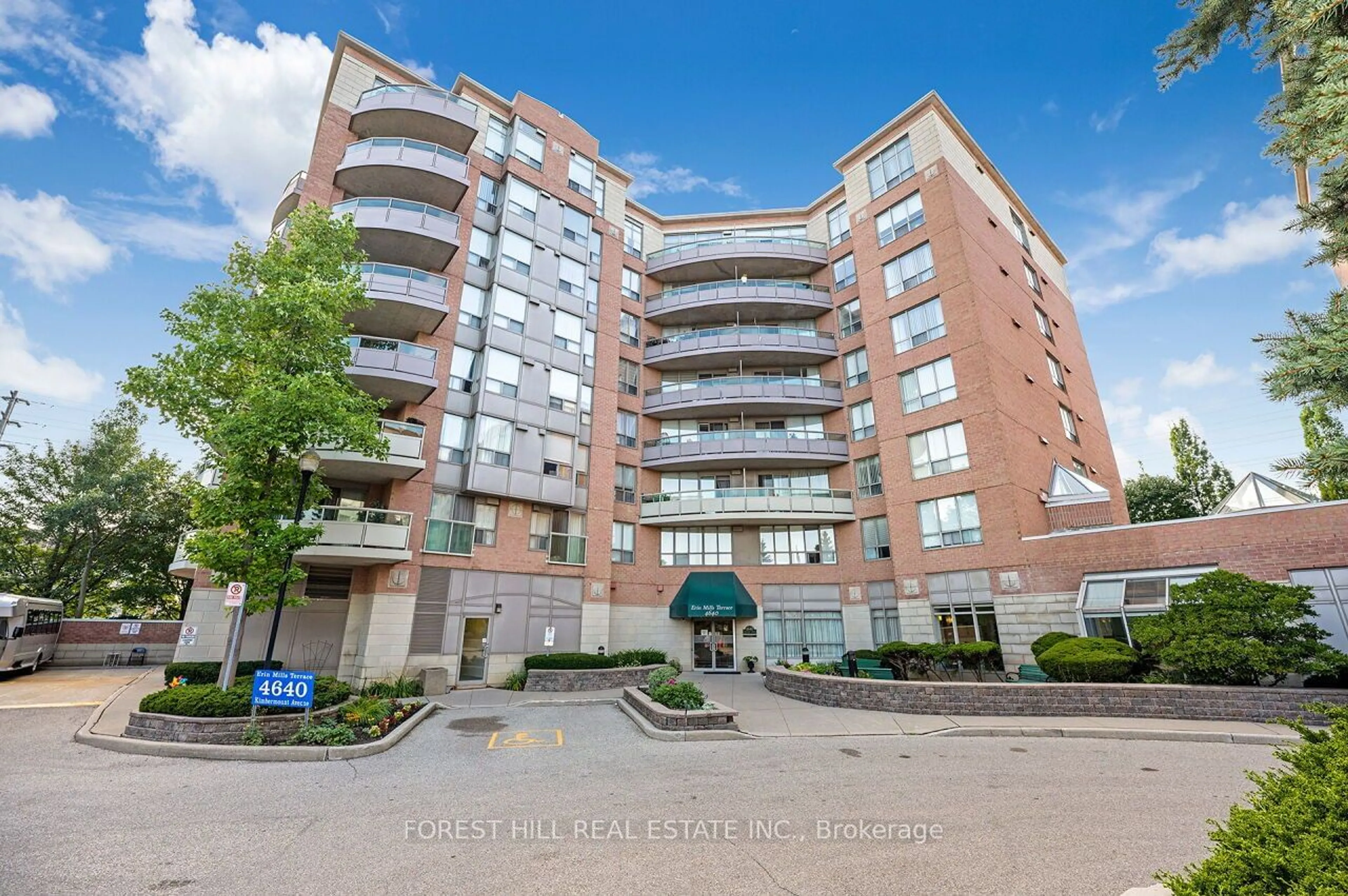 A pic from exterior of the house or condo for 4640 Kimbermount Ave #407, Mississauga Ontario L5M 5W6