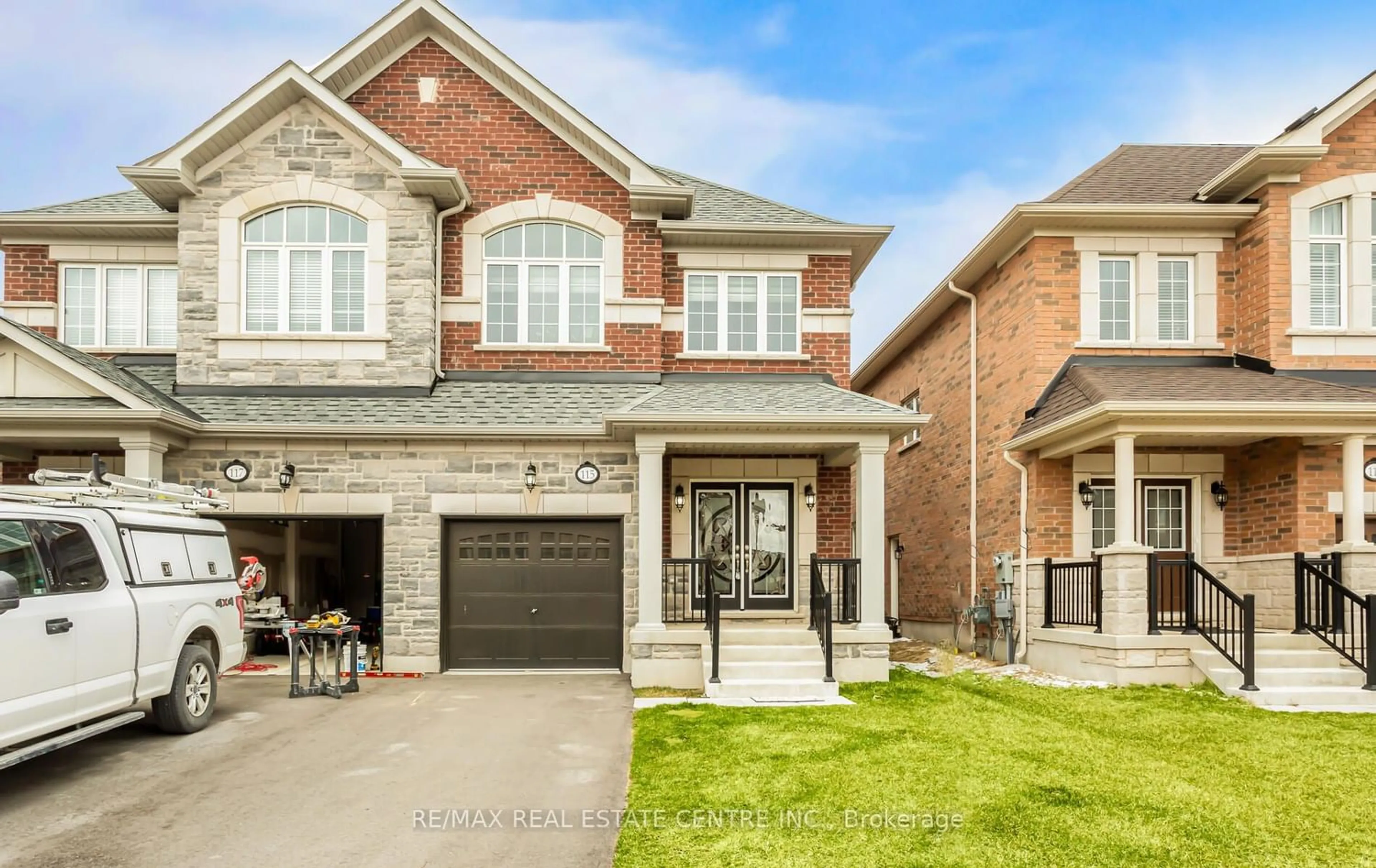 Home with brick exterior material for 115 Branigan Cres, Halton Hills Ontario L7G 0M9