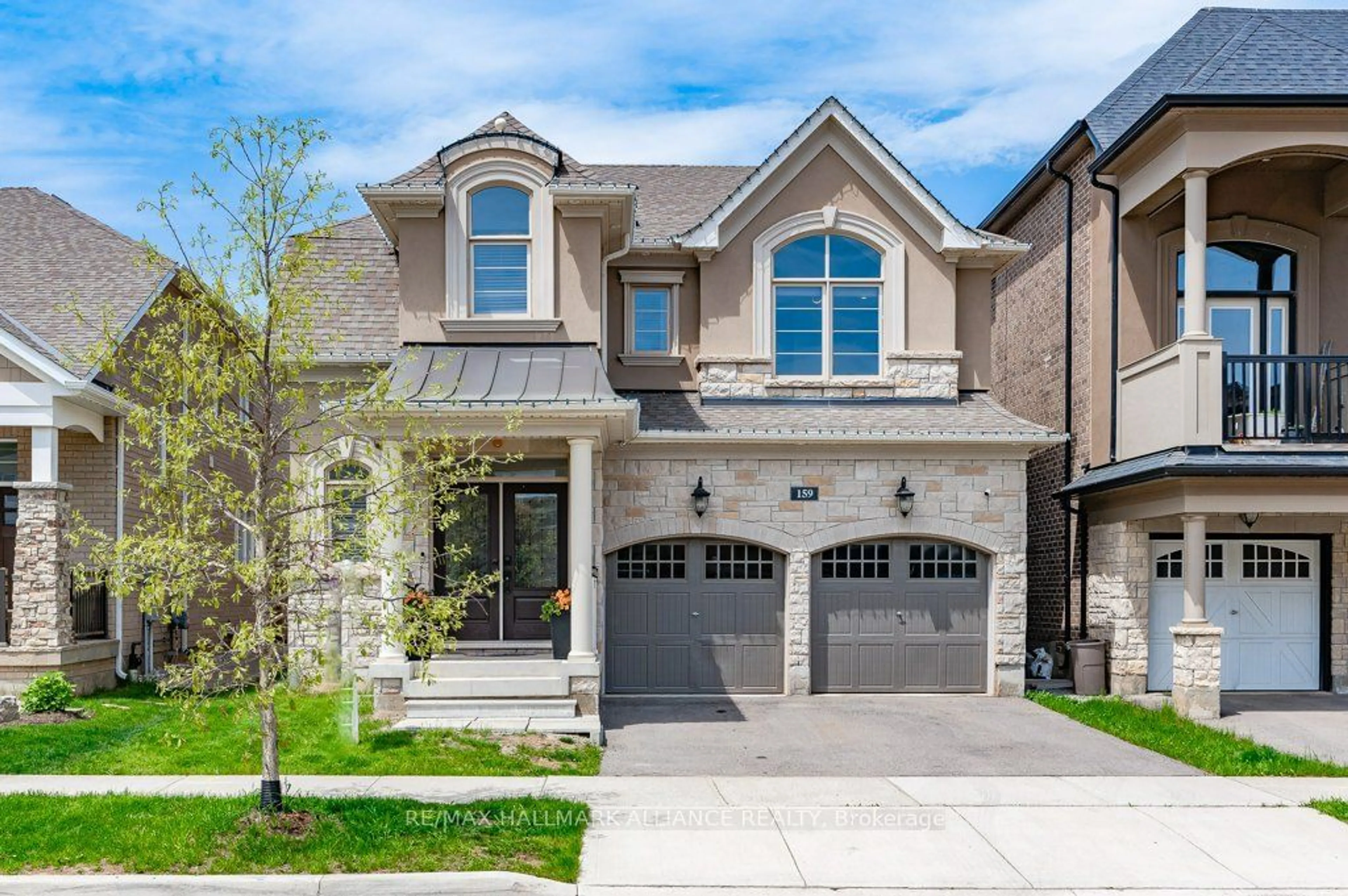 Home with brick exterior material for 159 Beaveridge Ave, Oakville Ontario L6H 0M6