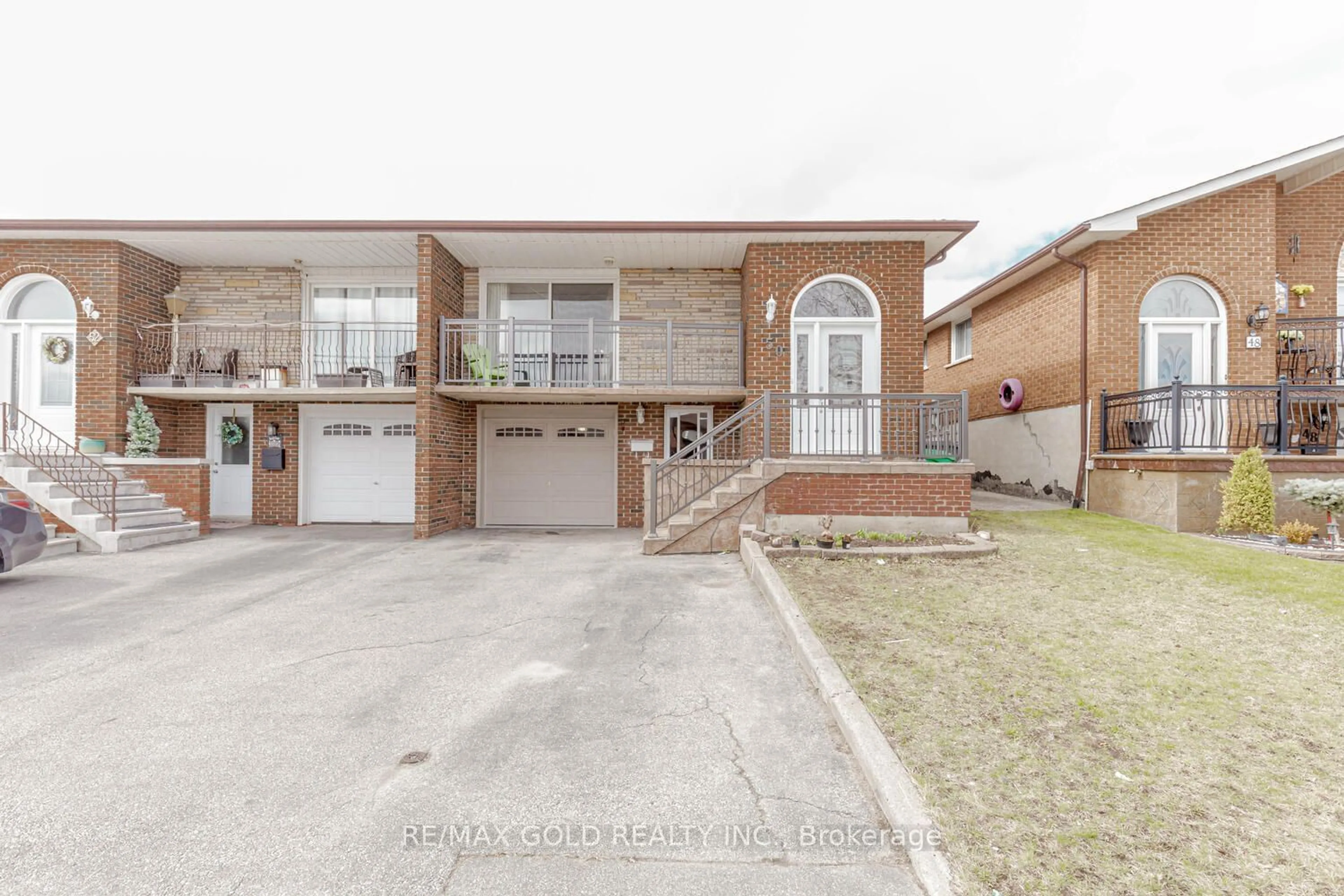A pic from exterior of the house or condo for 50 Prouse Dr, Brampton Ontario L6V 3A8