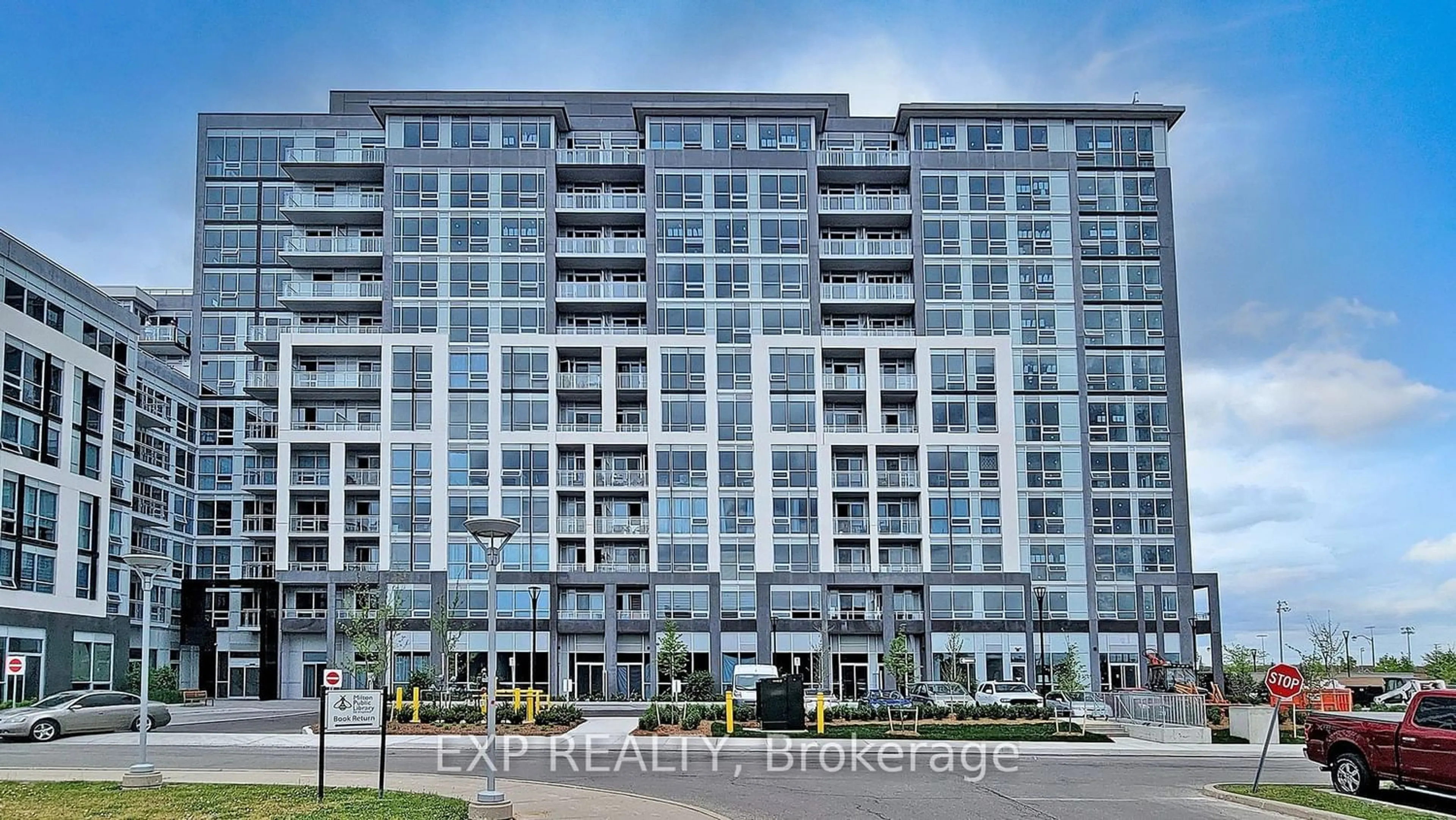A pic from exterior of the house or condo for 1050 Main Street St #1007, Milton Ontario L9T 9M3