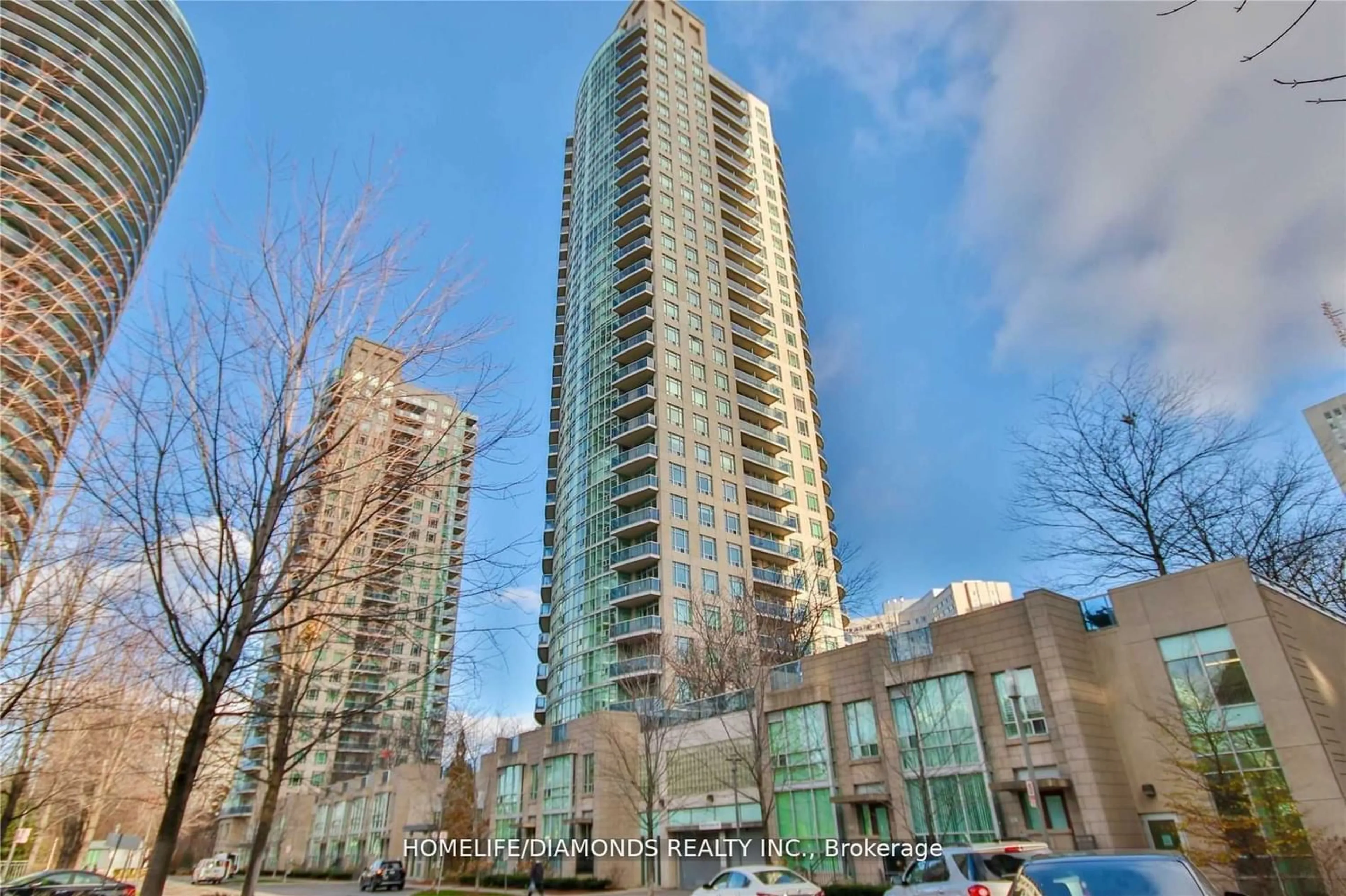 A pic from exterior of the house or condo for 70 Absolute Ave #2208, Mississauga Ontario L4Z 0A4