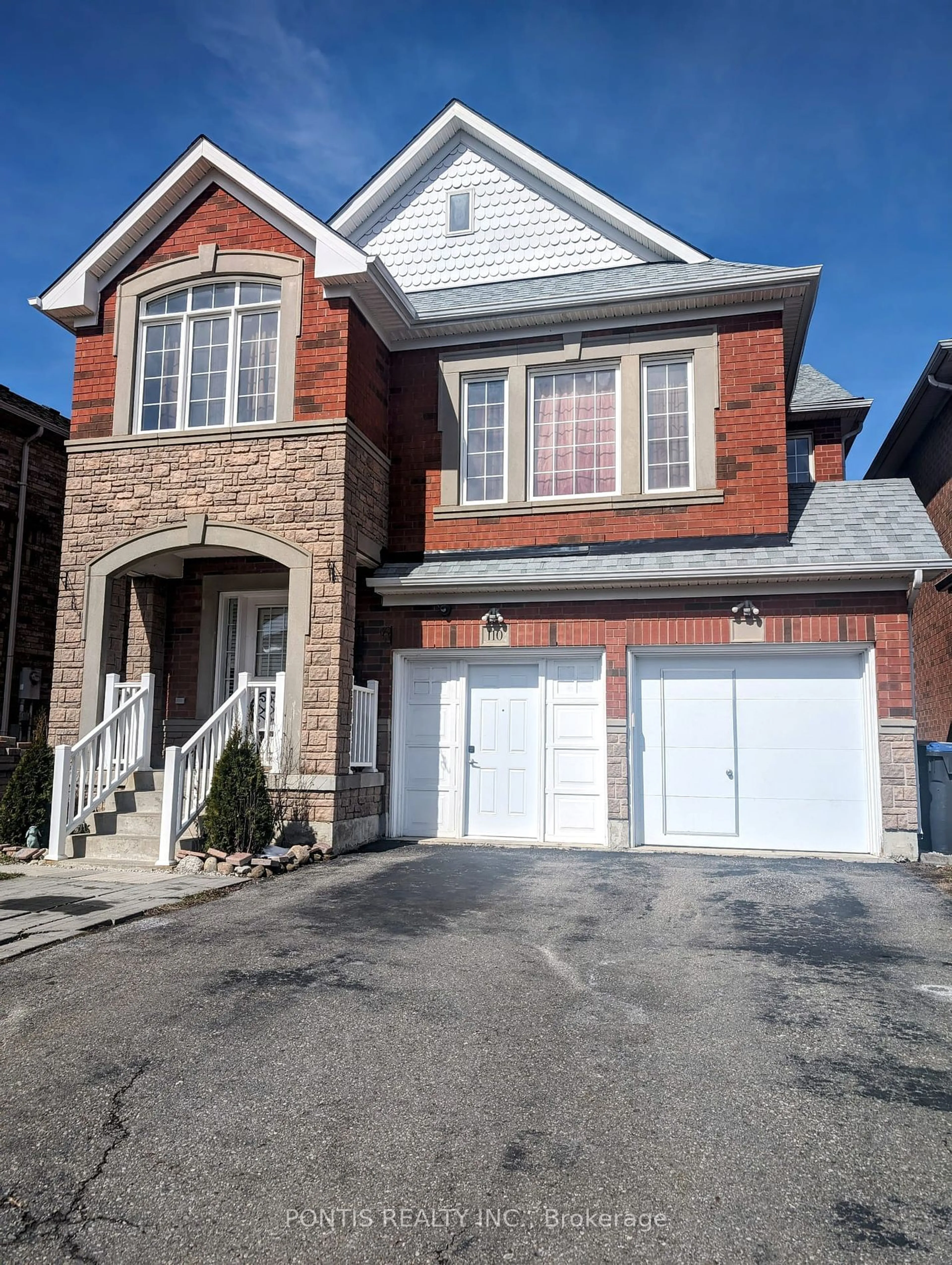 Home with brick exterior material for 110 Hollingsworth Circ, Brampton Ontario L7A 0J5