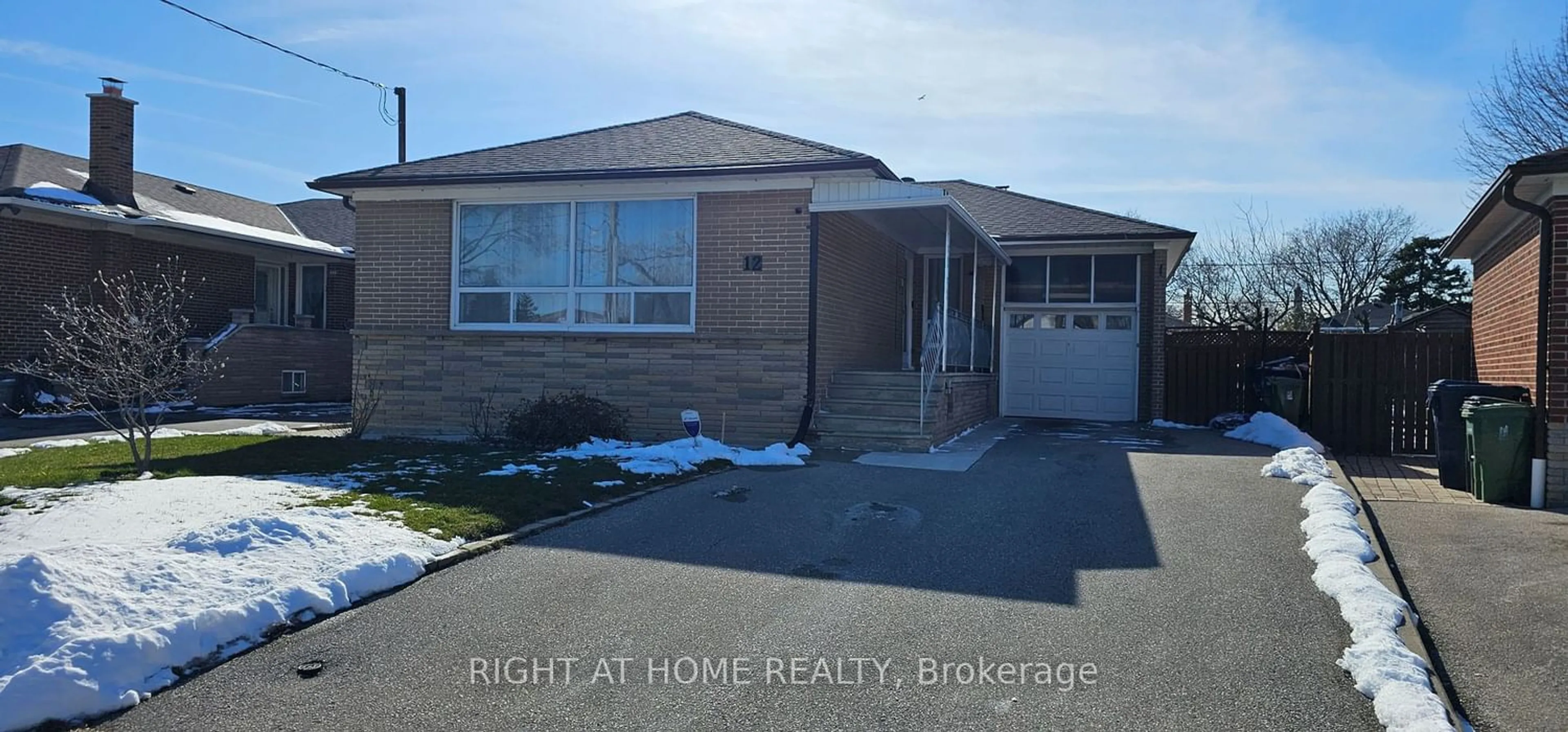 Home with brick exterior material for 12 Billcar Rd, Toronto Ontario M9W 4P4