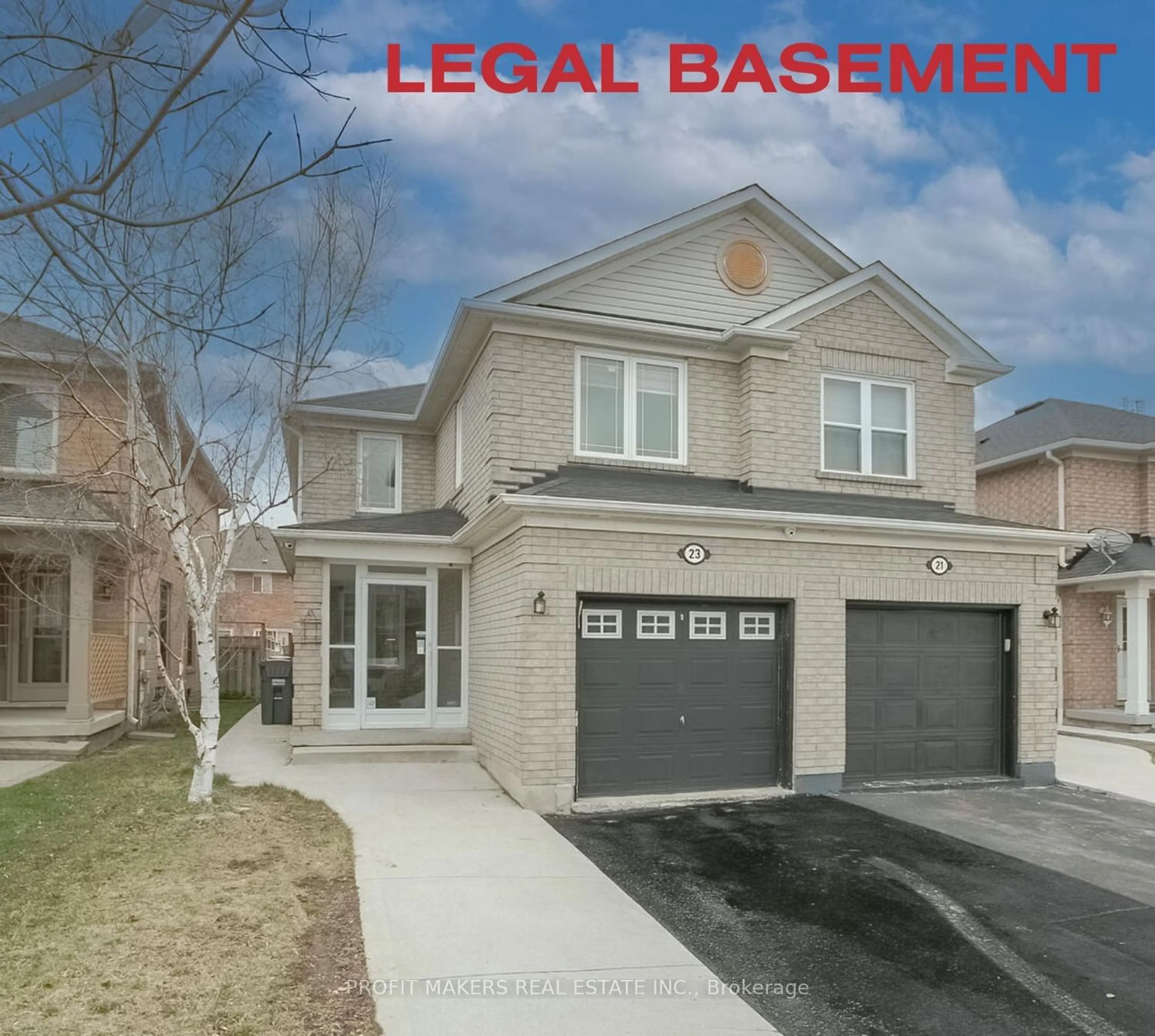 Other indoor space for 23 Secord Cres, Brampton Ontario L6X 4Z3