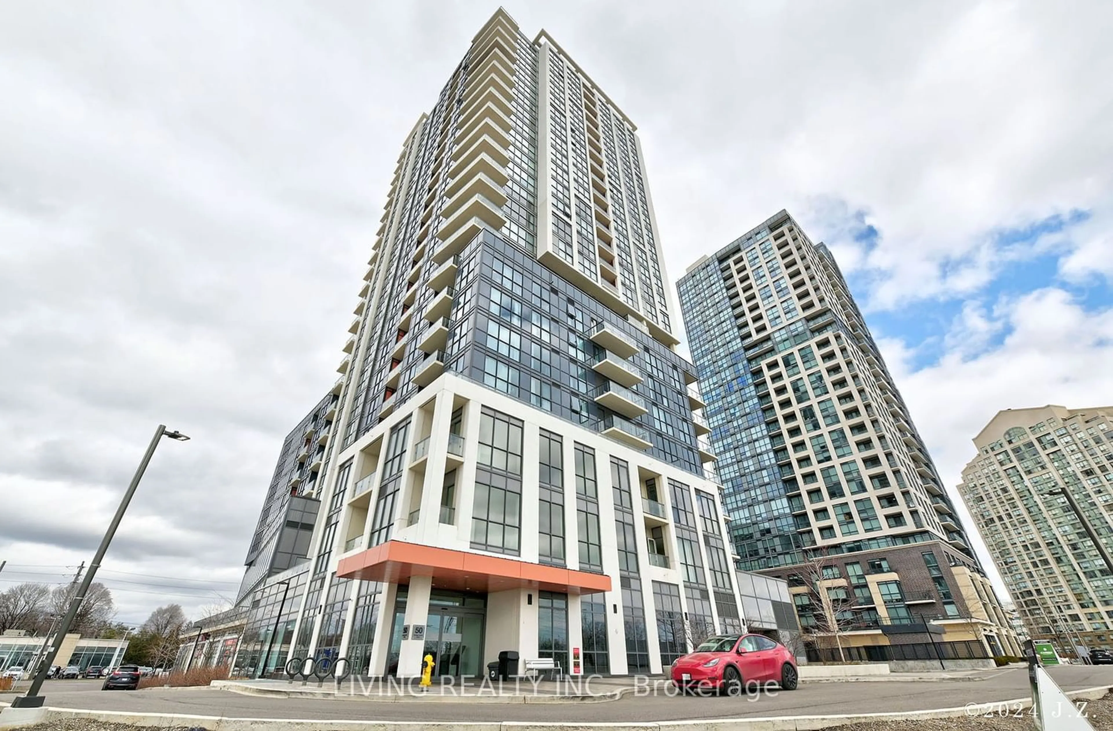 A pic from exterior of the house or condo for 50 Thomas Riley Rd #805, Toronto Ontario M9B 0C5