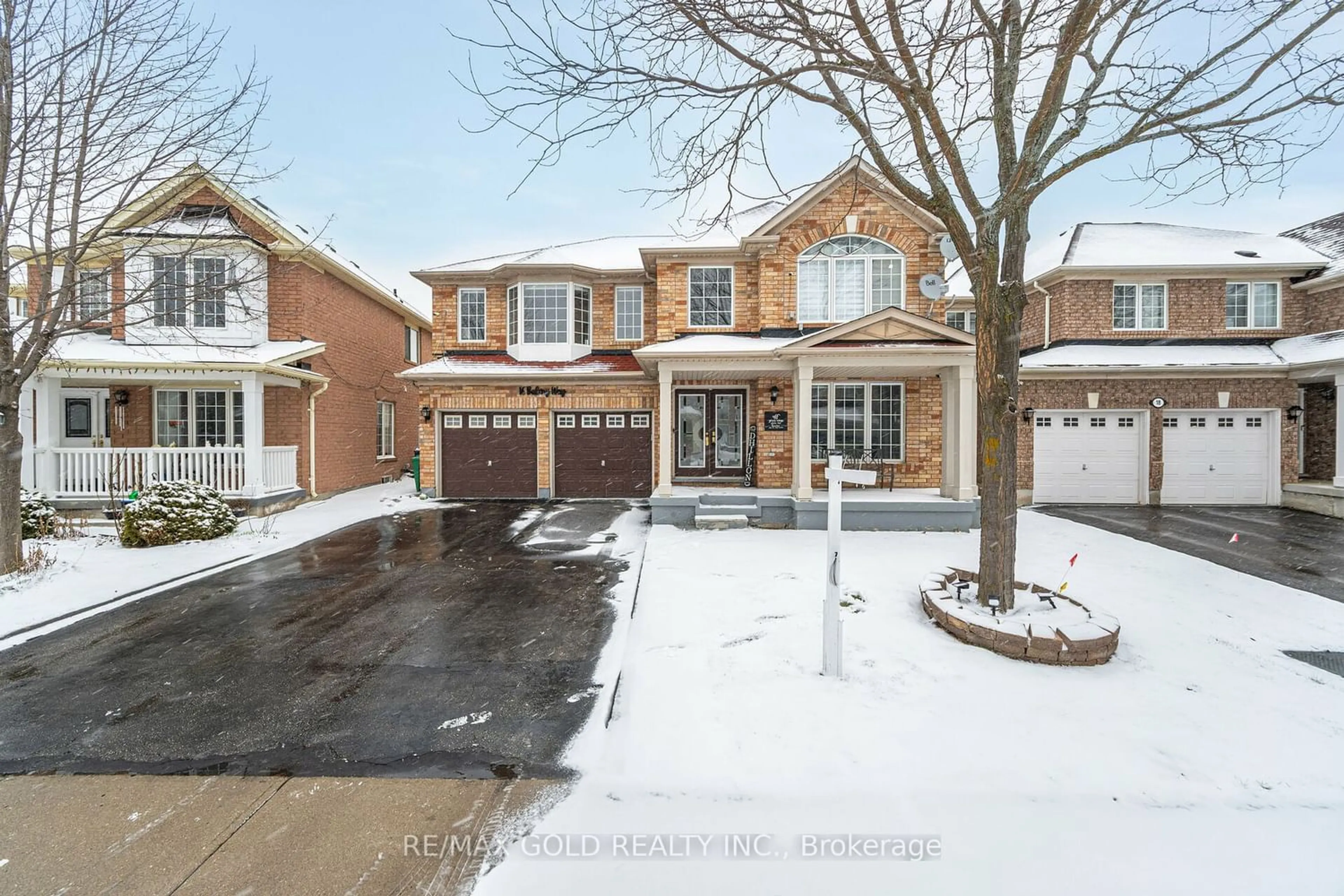 Frontside or backside of a home for 16 Balmy Way, Brampton Ontario L6P 1L3