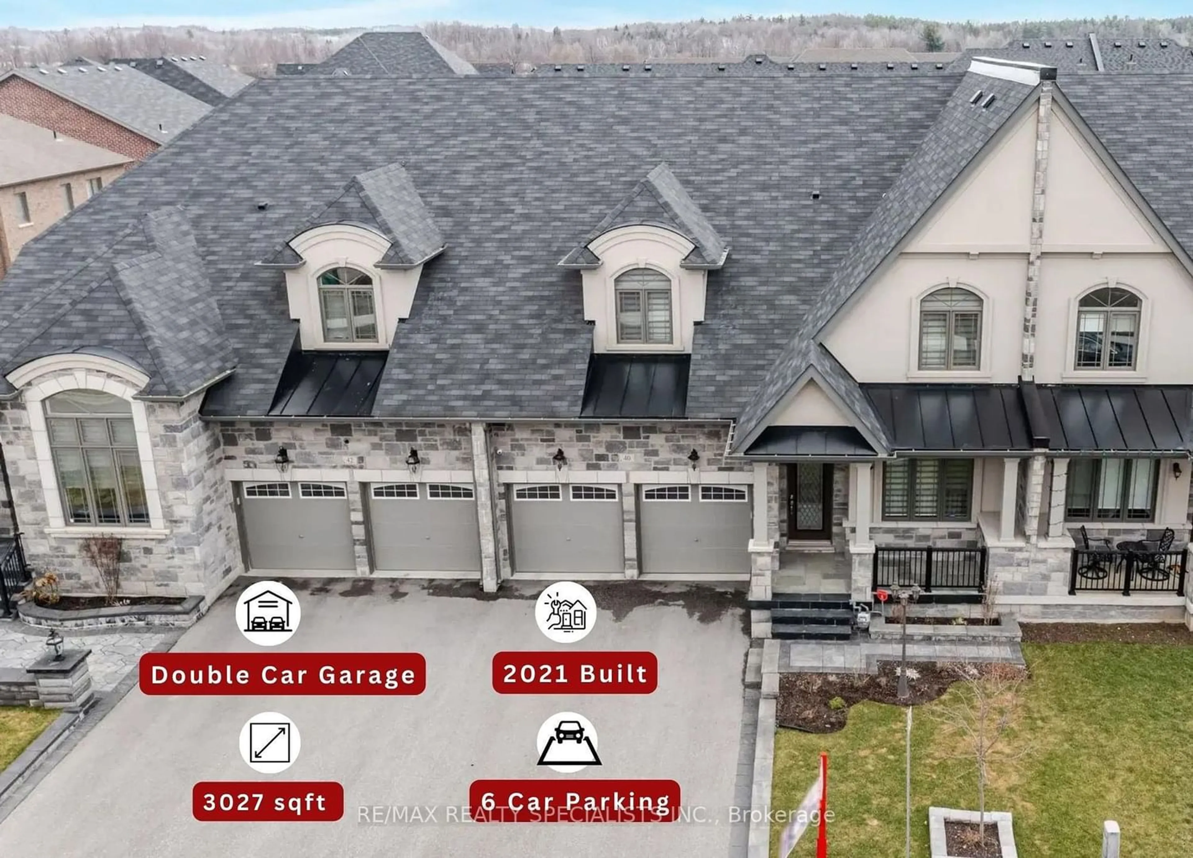 Frontside or backside of a home for 40 Hopevalley Cres, Caledon Ontario L7C 0H3