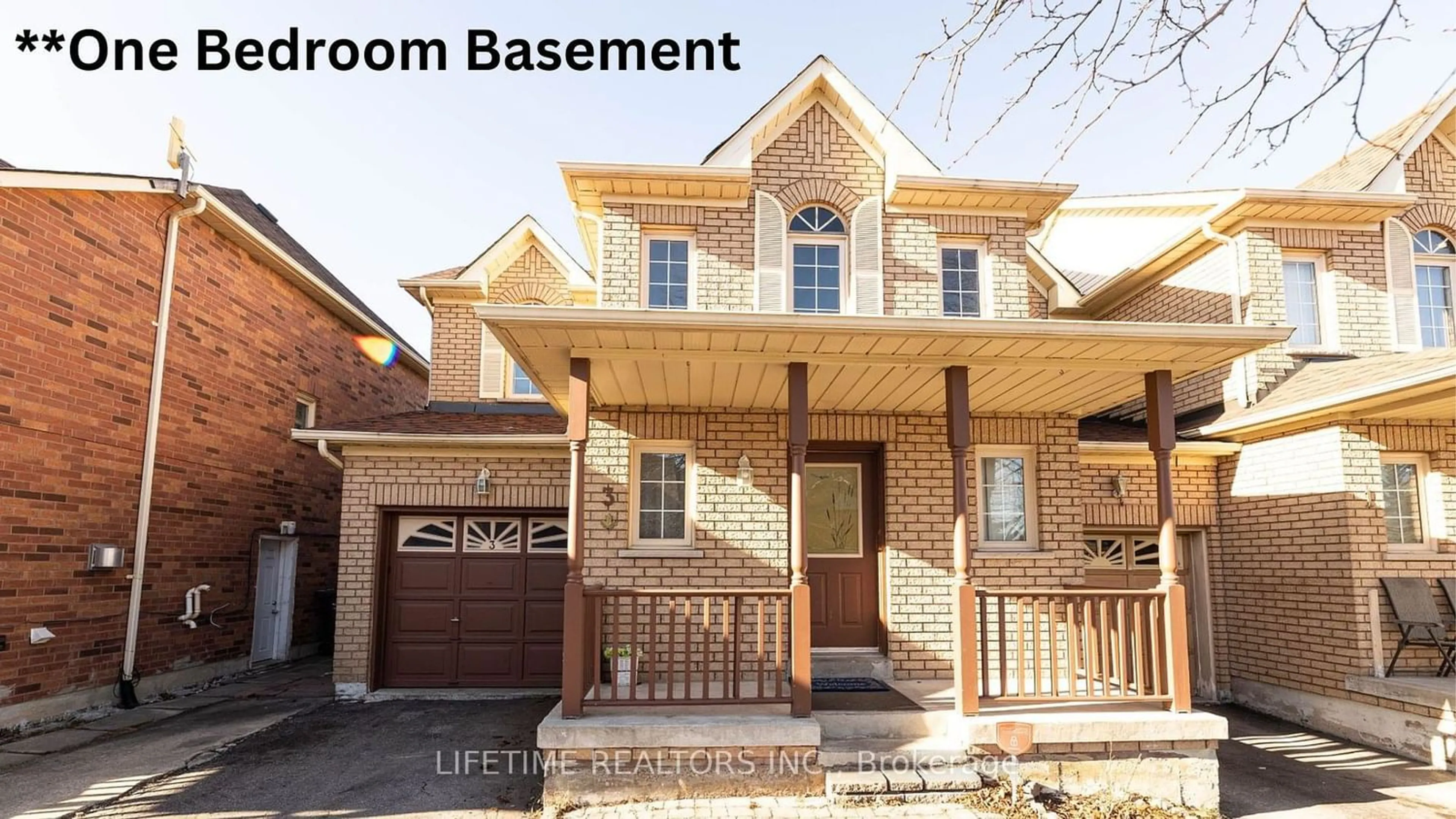 Home with brick exterior material for 3 Giraffe Ave, Brampton Ontario L6R 1Y8