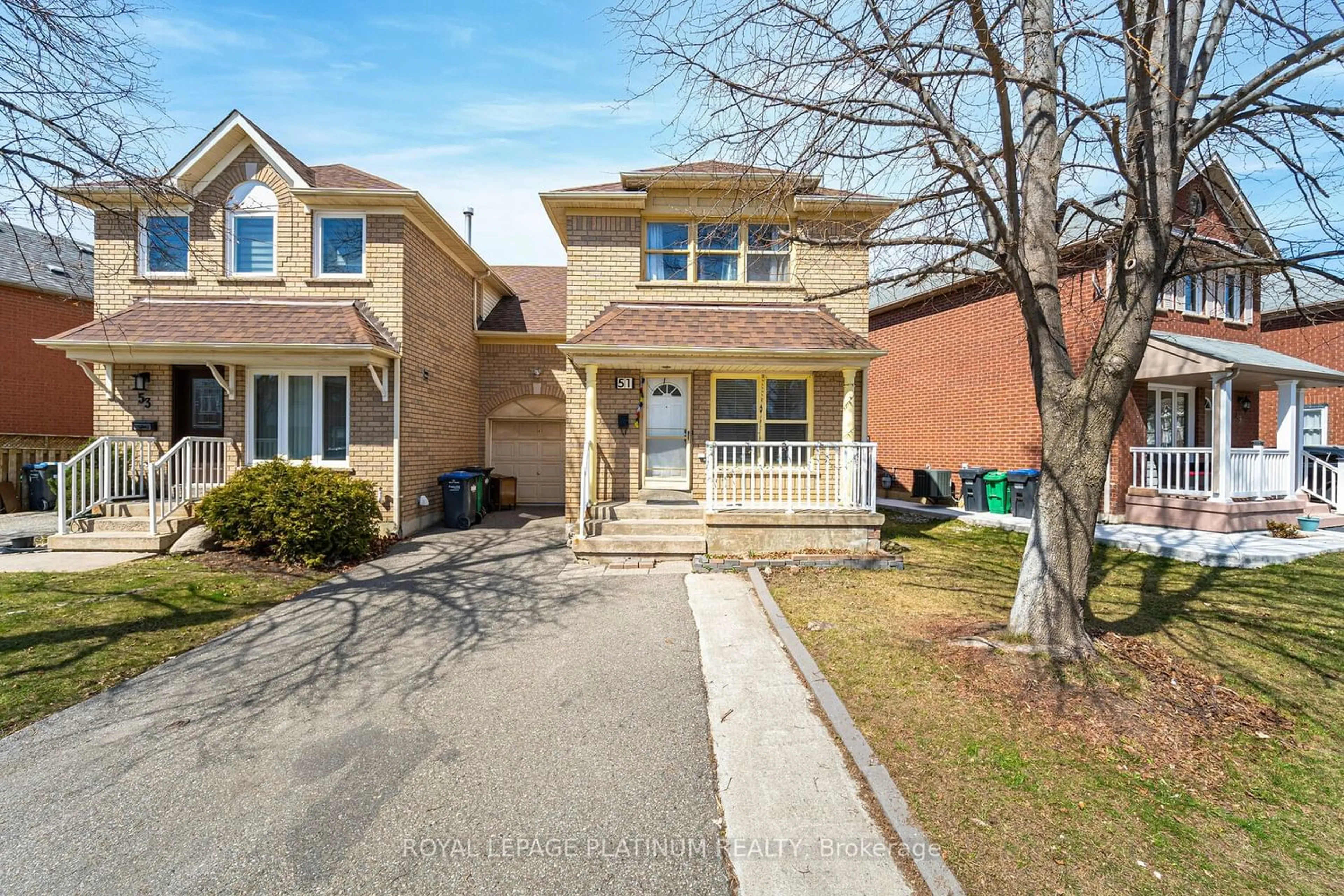 A pic from exterior of the house or condo for 51 Softneedle Ave, Brampton Ontario L6R 1K7