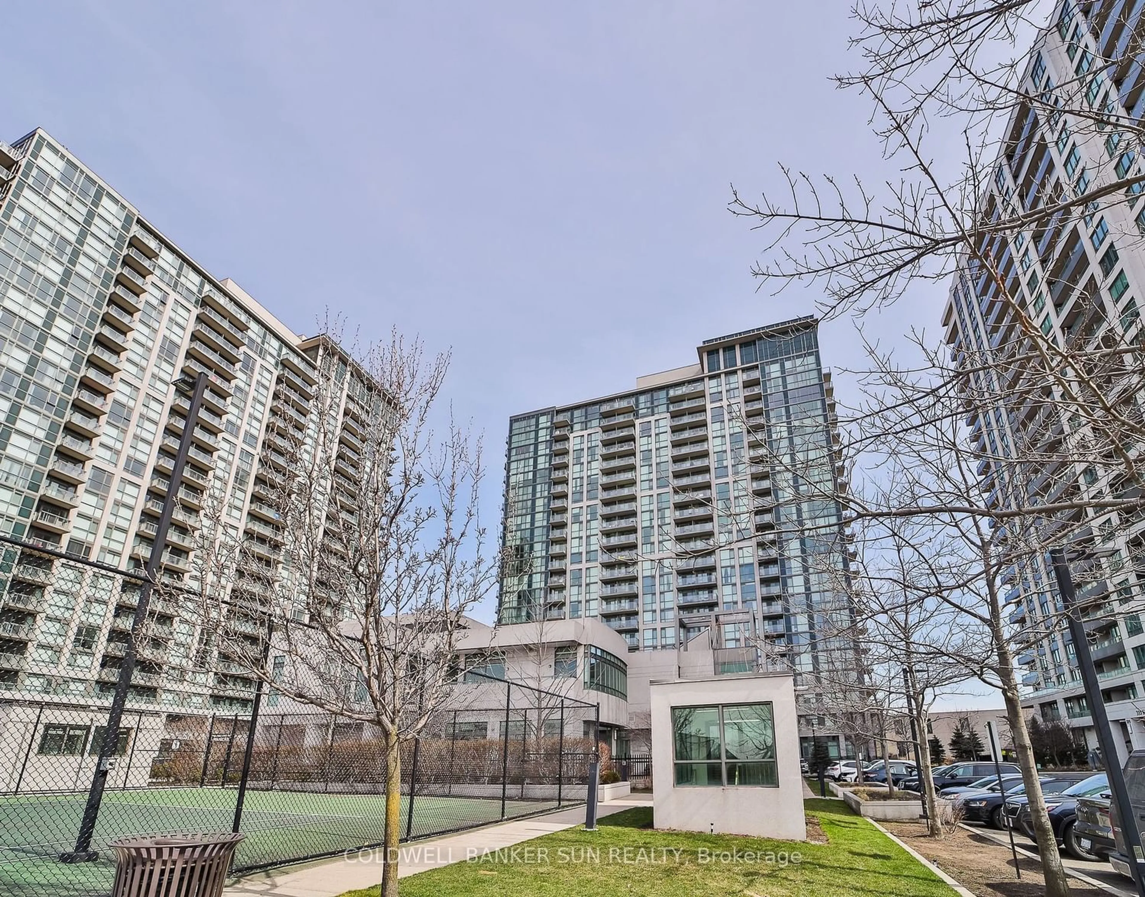 A pic from exterior of the house or condo for 339 Rathburn Rd ##506, Mississauga Ontario L5B 0K6