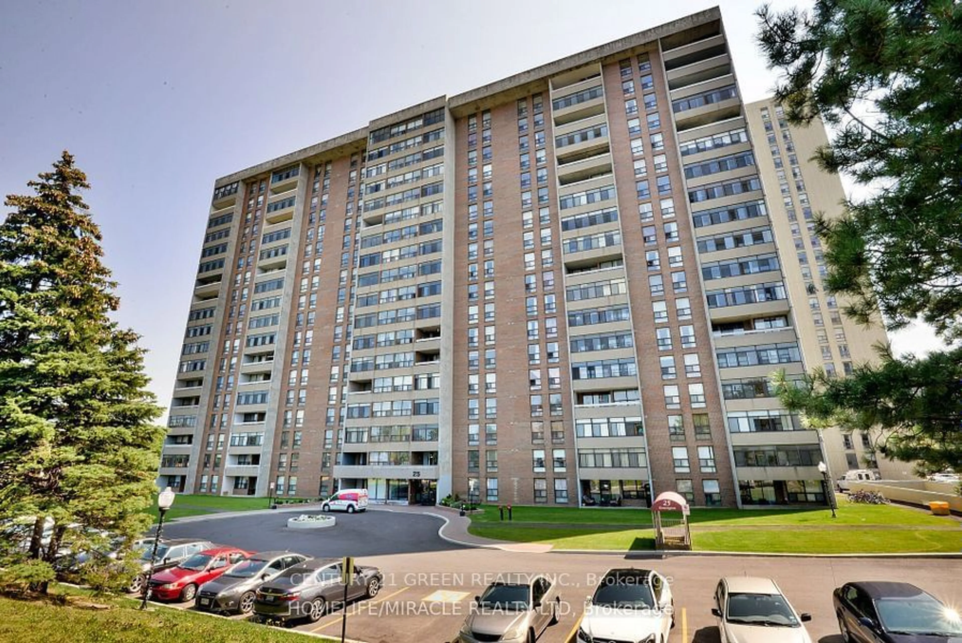 A pic from exterior of the house or condo for 25 Kensington Rd #1710, Brampton Ontario L6T 3W2