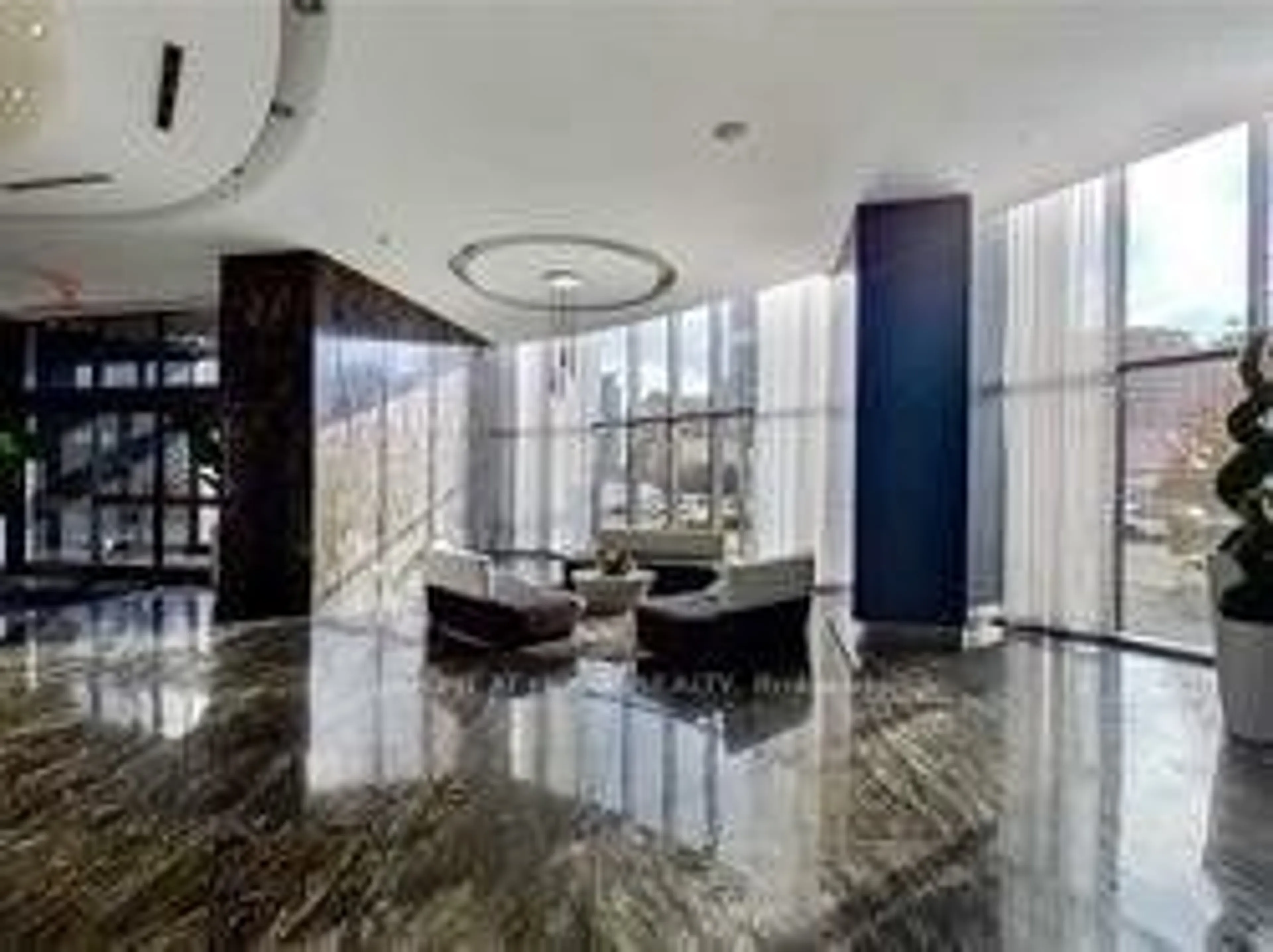 Indoor lobby for 60 Absolute Ave #4205, Mississauga Ontario L4Z 0A9