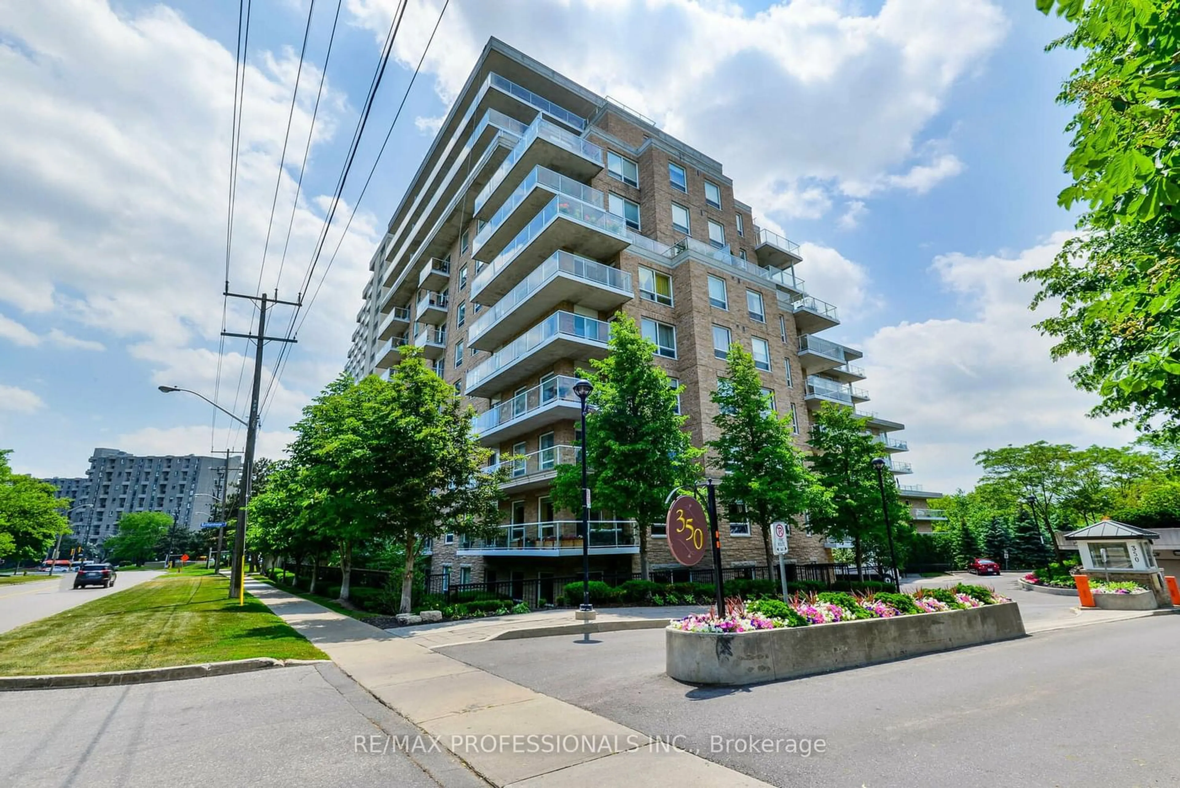 A pic from exterior of the house or condo for 350 Mill Rd #812, Toronto Ontario M9C 5R7