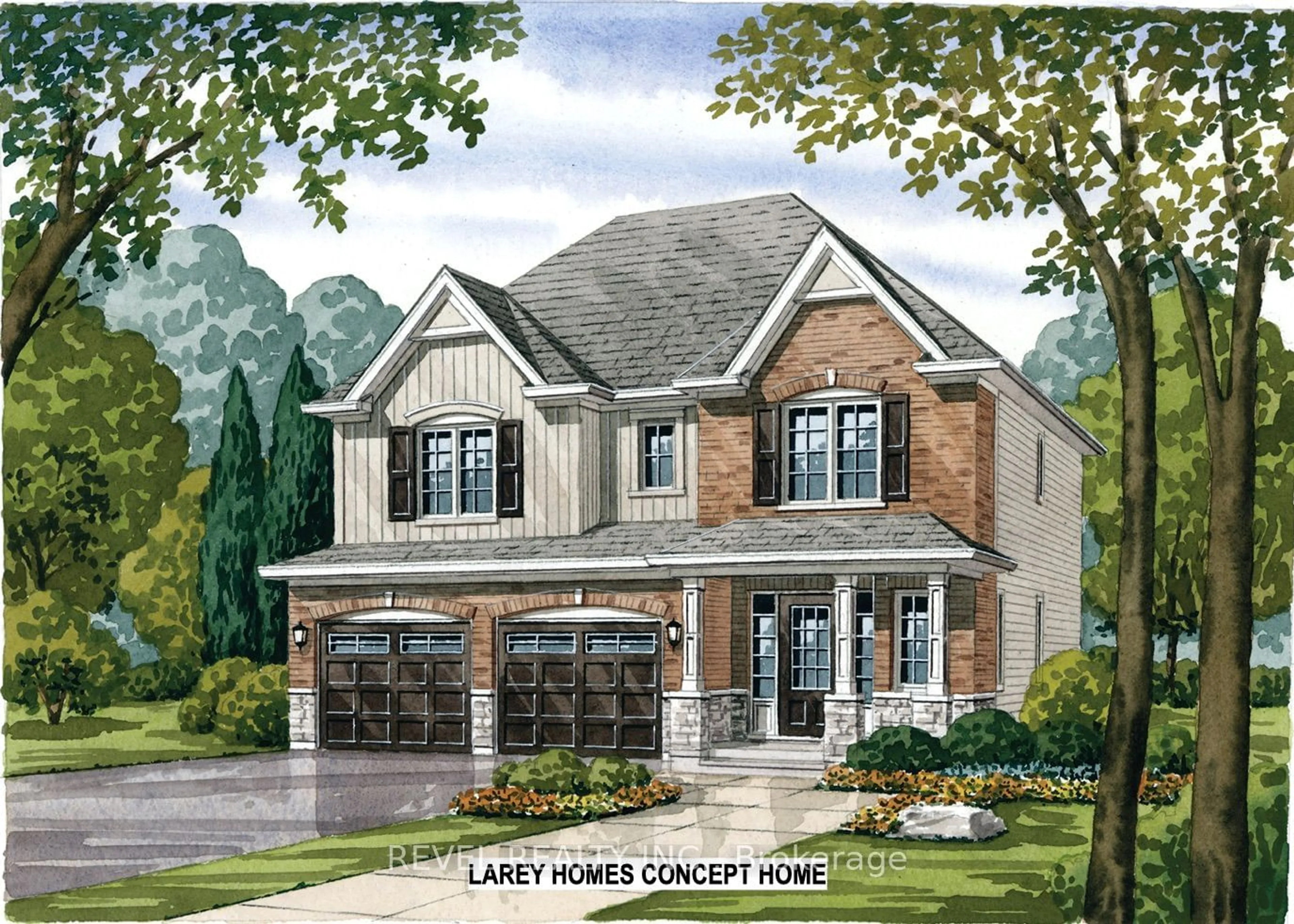 Home with brick exterior material for 37 Victoria Ave #Lot 16, Halton Hills Ontario L7J 1Z1