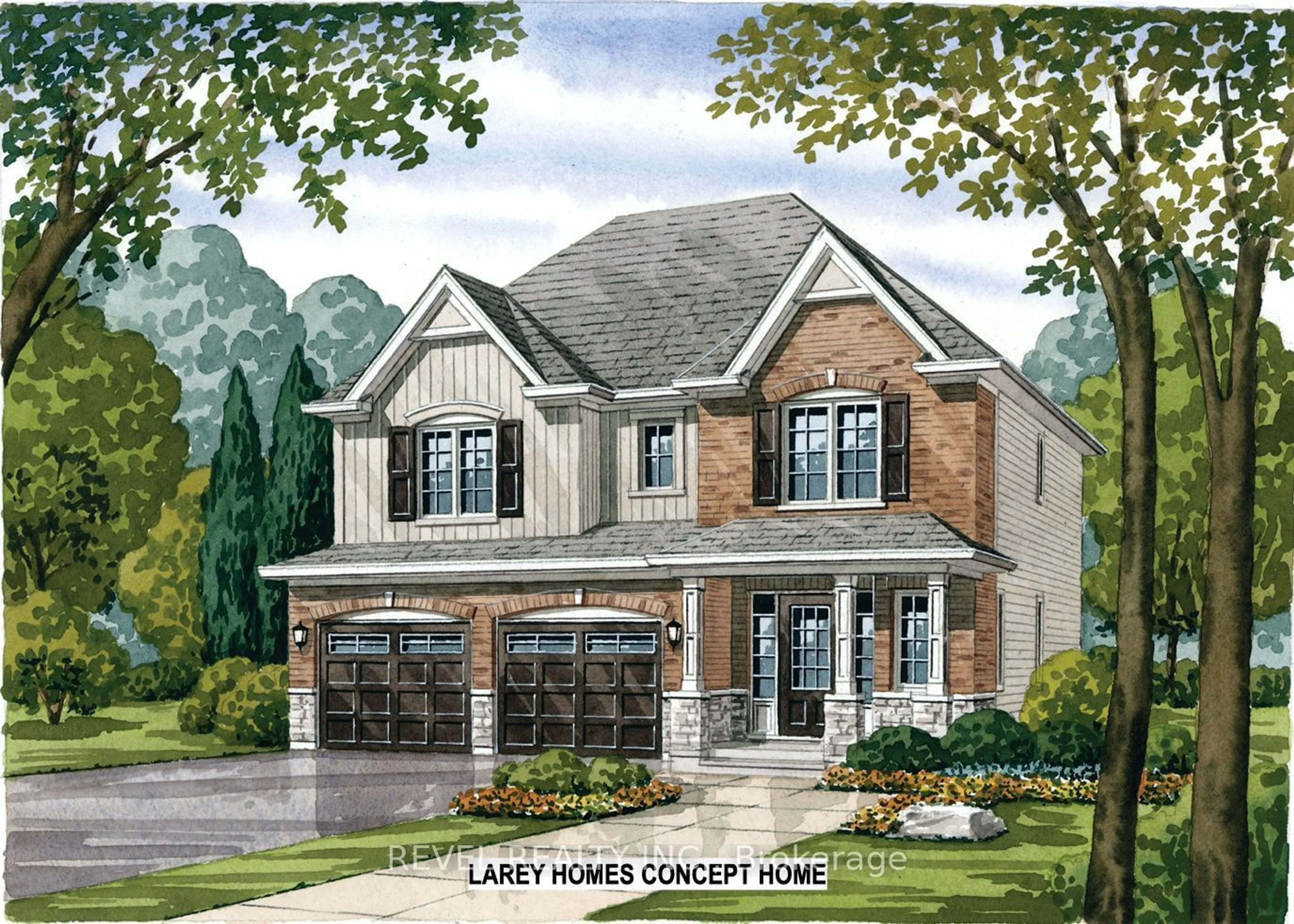 Home with brick exterior material for 37 Victoria Ave #Lt 17, Halton Hills Ontario L7J 1Z1