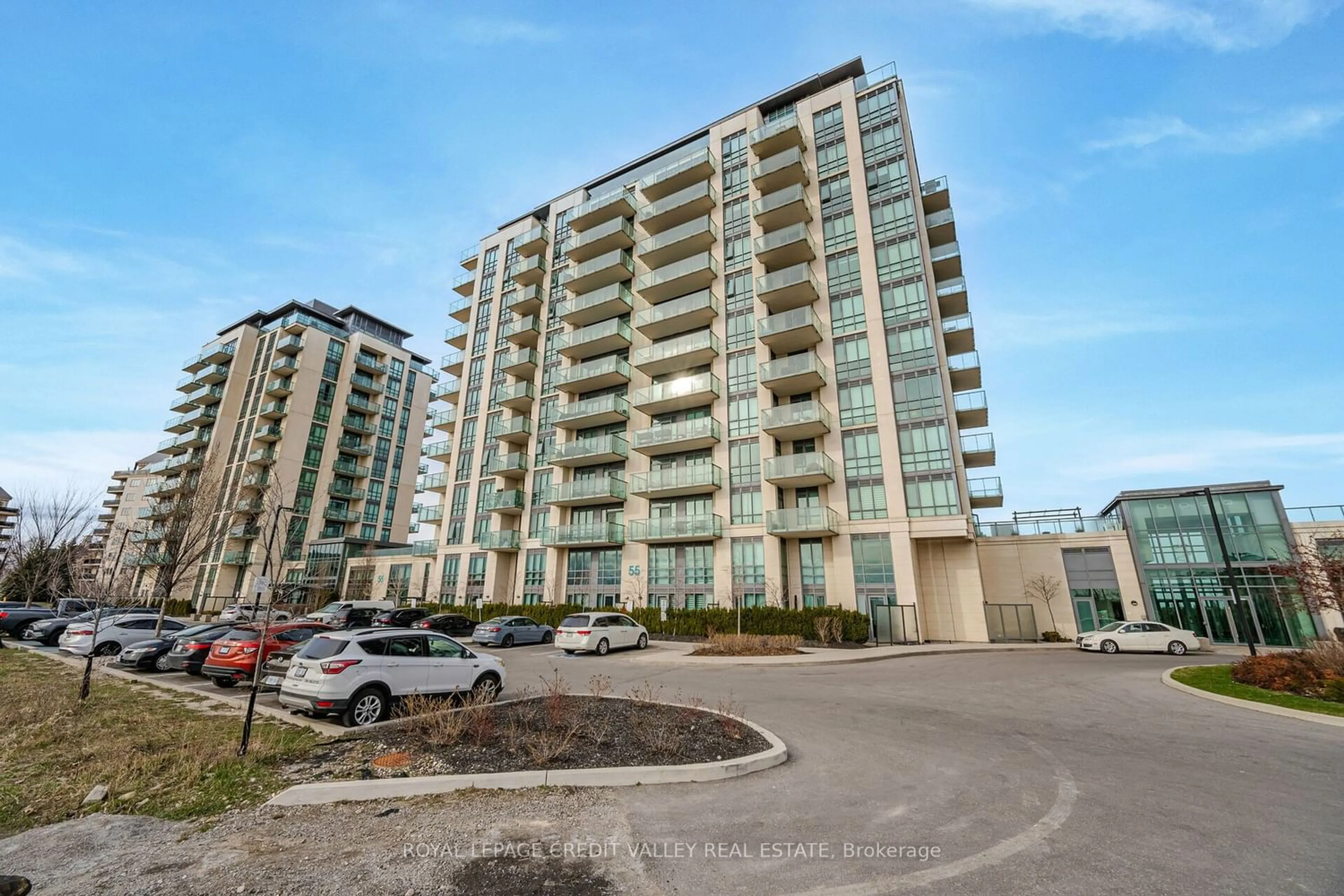 A pic from exterior of the house or condo for 55 Yorkland Blvd #408, Brampton Ontario L7A 0A1
