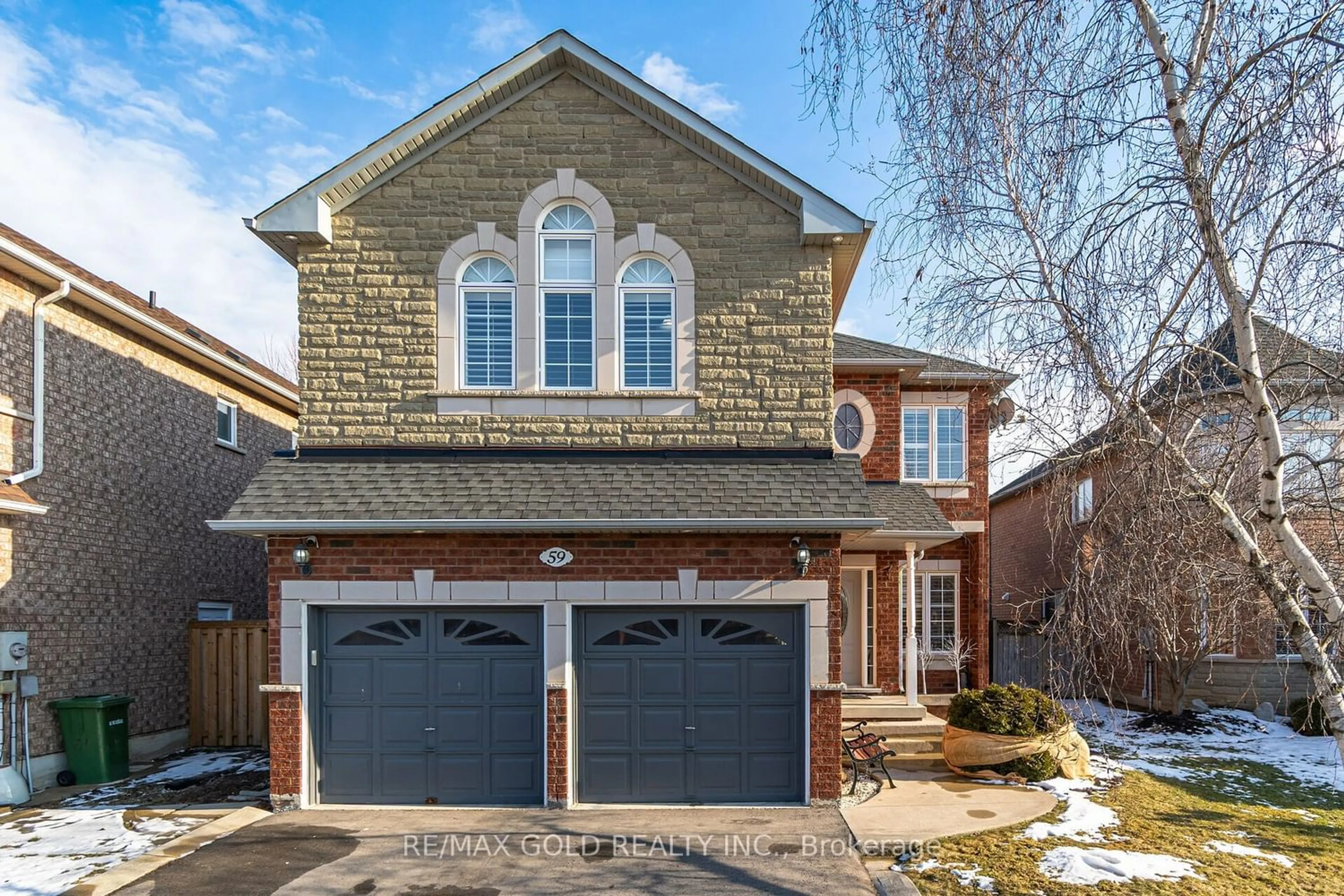 Home with brick exterior material for 59 Royal Valley Dr, Caledon Ontario L7C 1A9