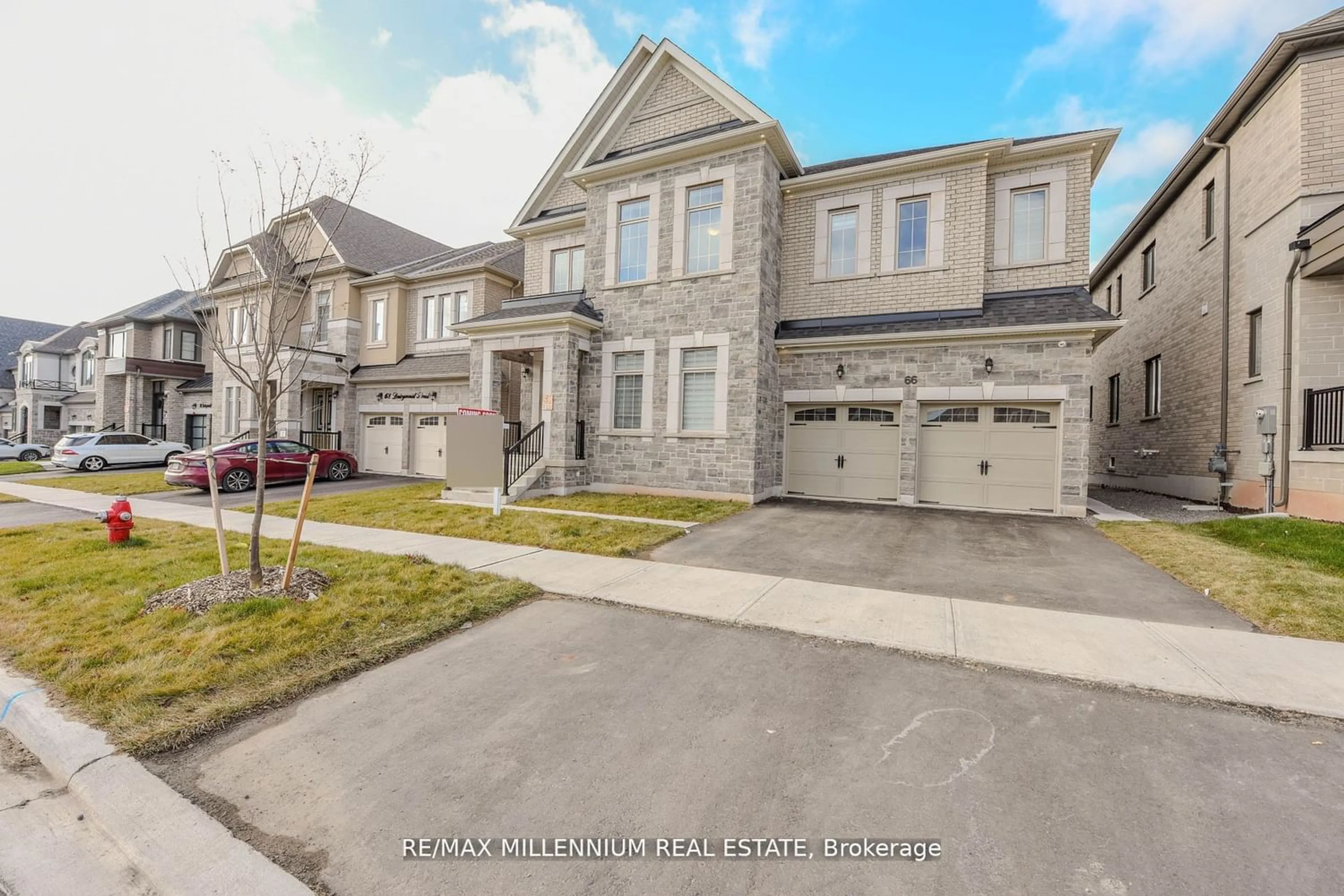 Frontside or backside of a home for 66 Dairymaid Rd, Brampton Ontario L6X 5R9