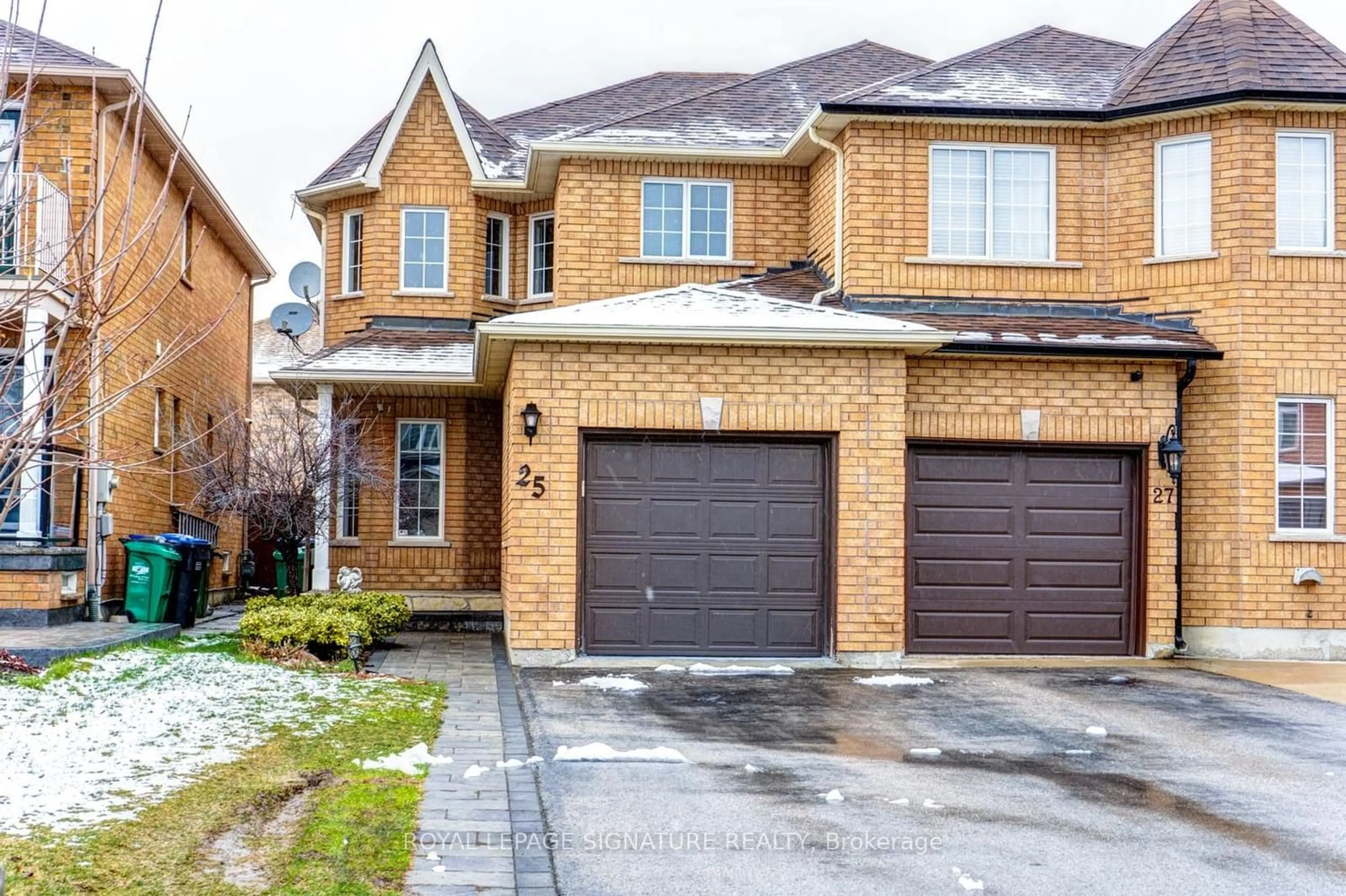 Home with brick exterior material for 25 Coolspring Cres, Caledon Ontario L7E 1W6