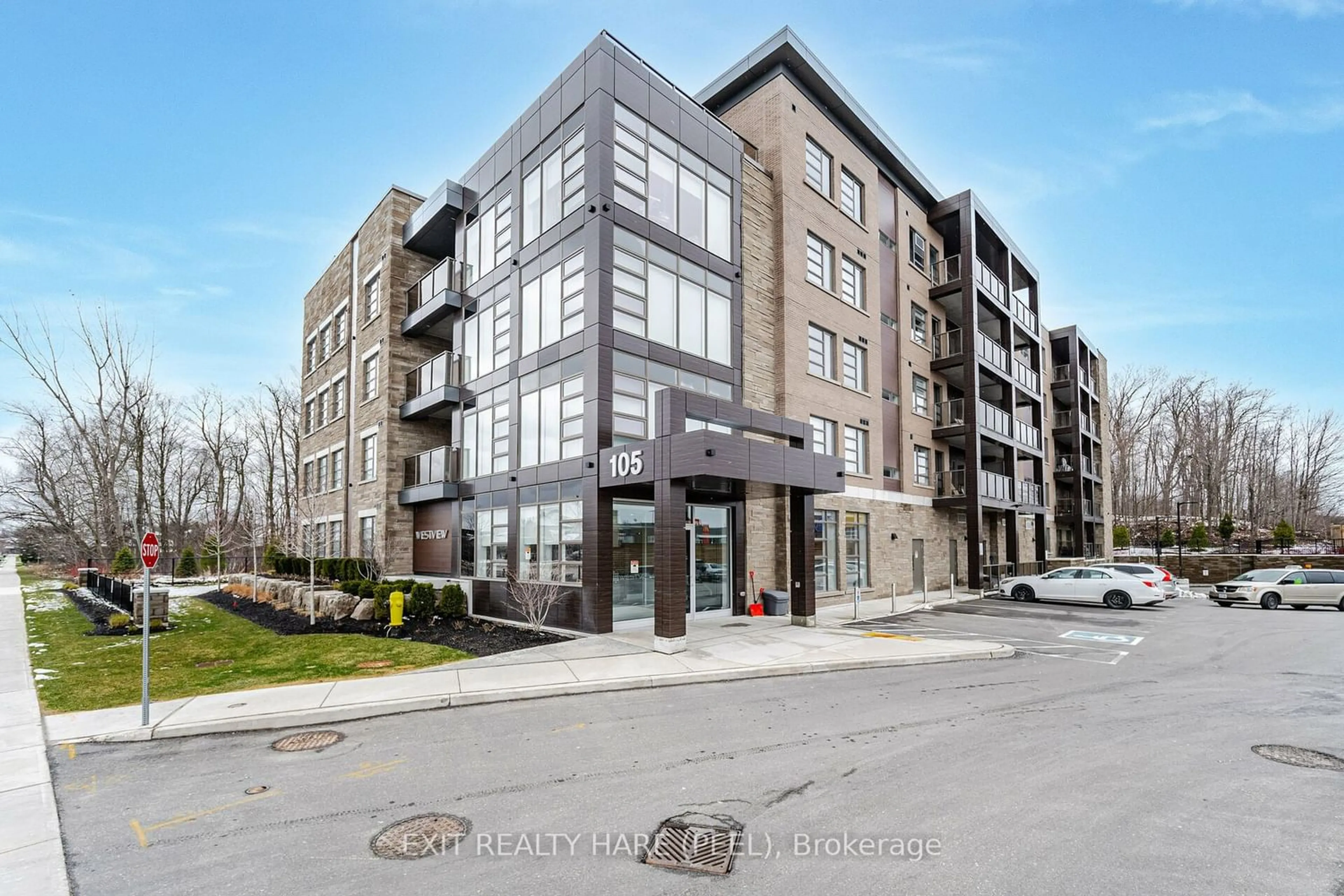 A pic from exterior of the house or condo for 105 Spencer Ave #207, Orangeville Ontario L9W 7S3