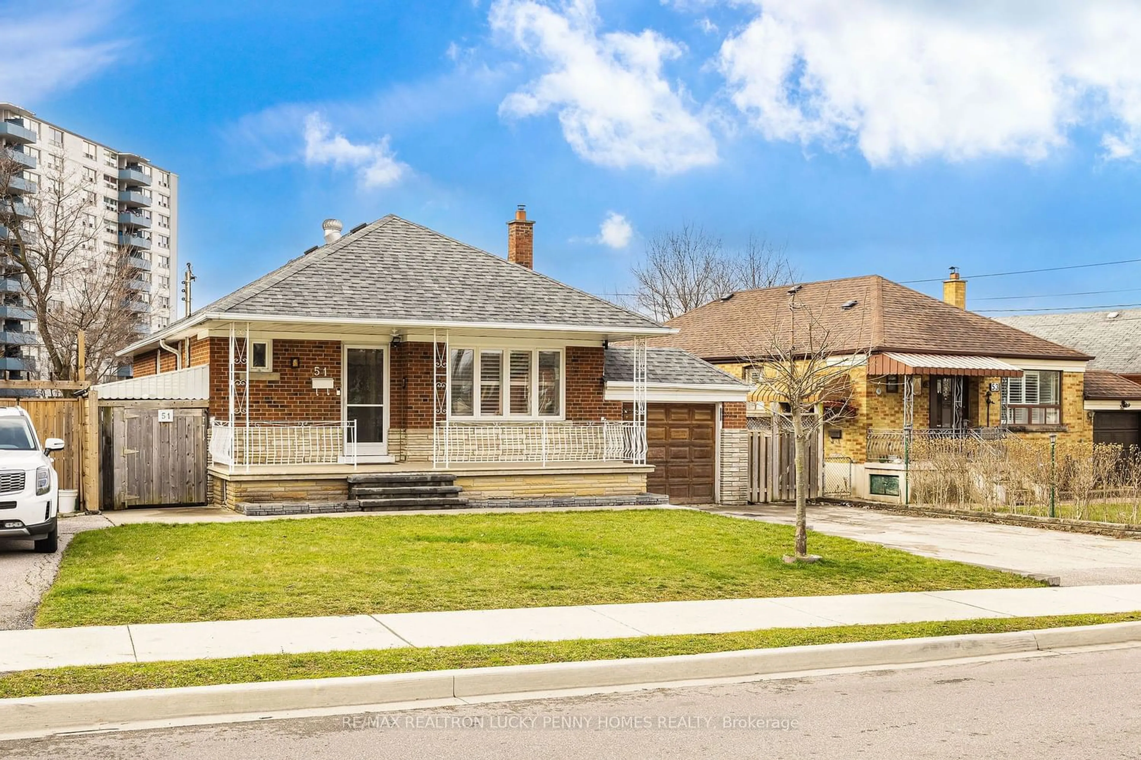 Frontside or backside of a home for 51 Wyndale Dr, Toronto Ontario M6L 1G1