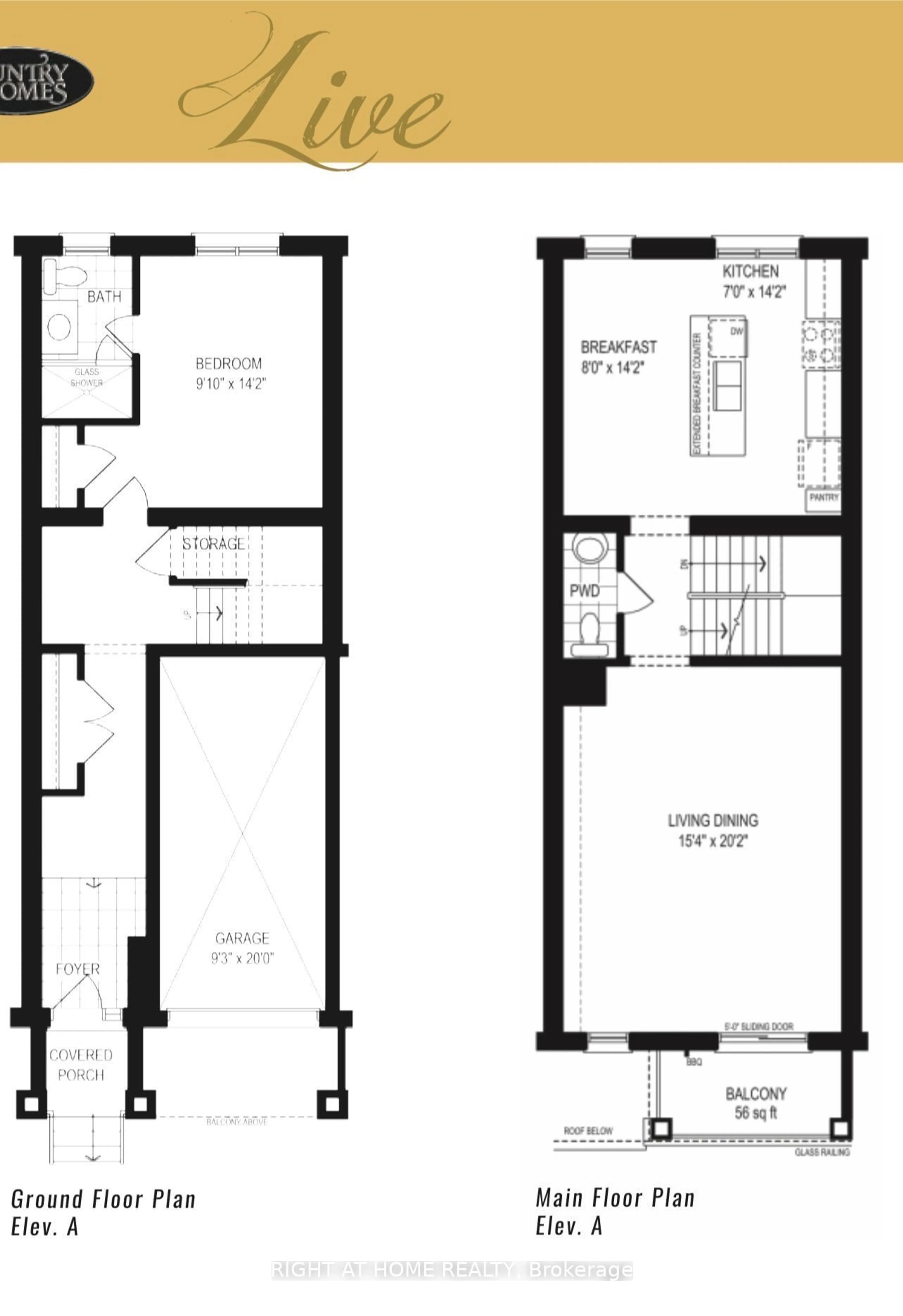 Floor plan for 588 Rapids Lane, Mississauga Ontario L5G 0A9