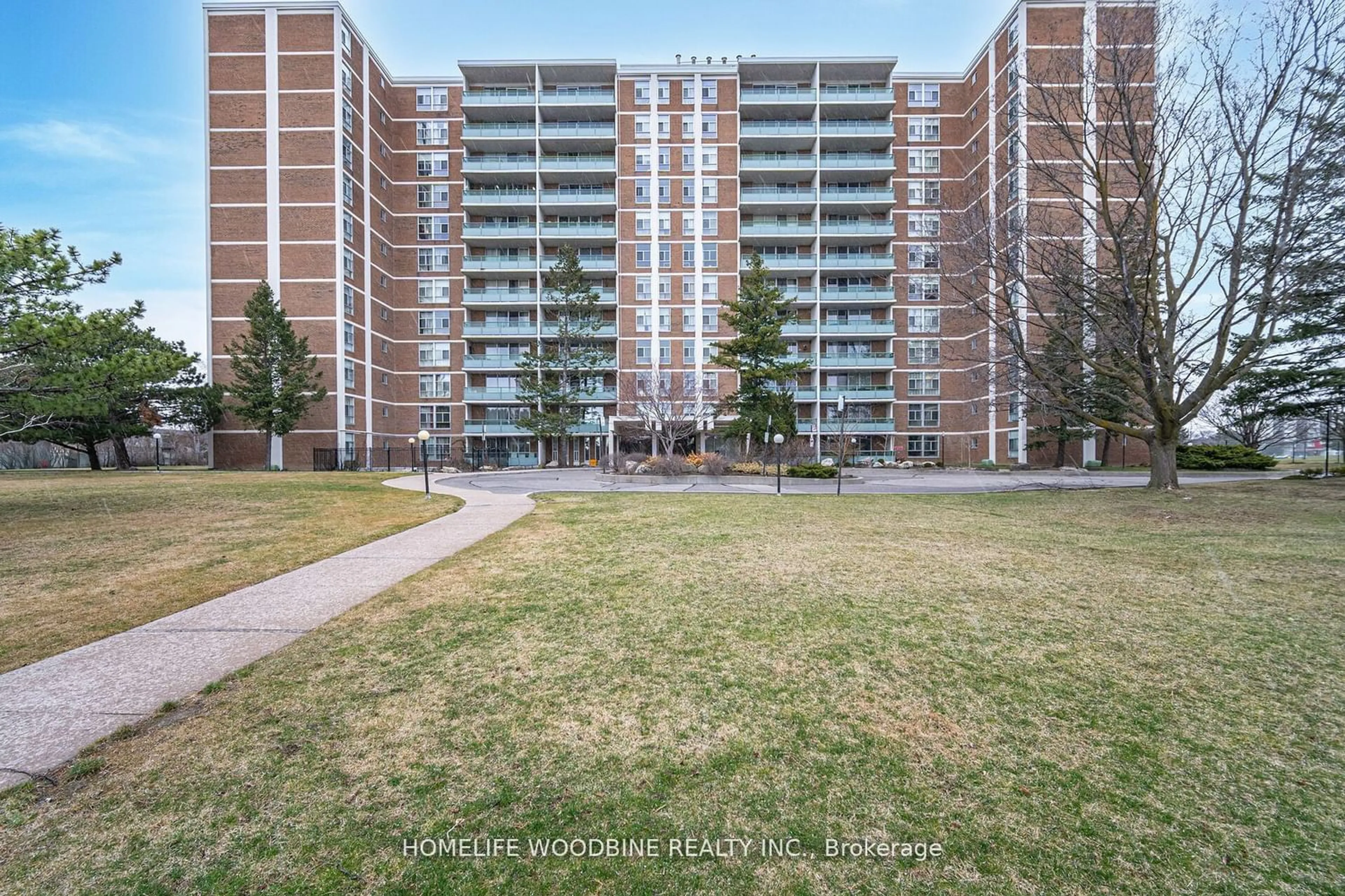 A pic from exterior of the house or condo for 44 Longbourne Dr #1009, Toronto Ontario M9R 2M7