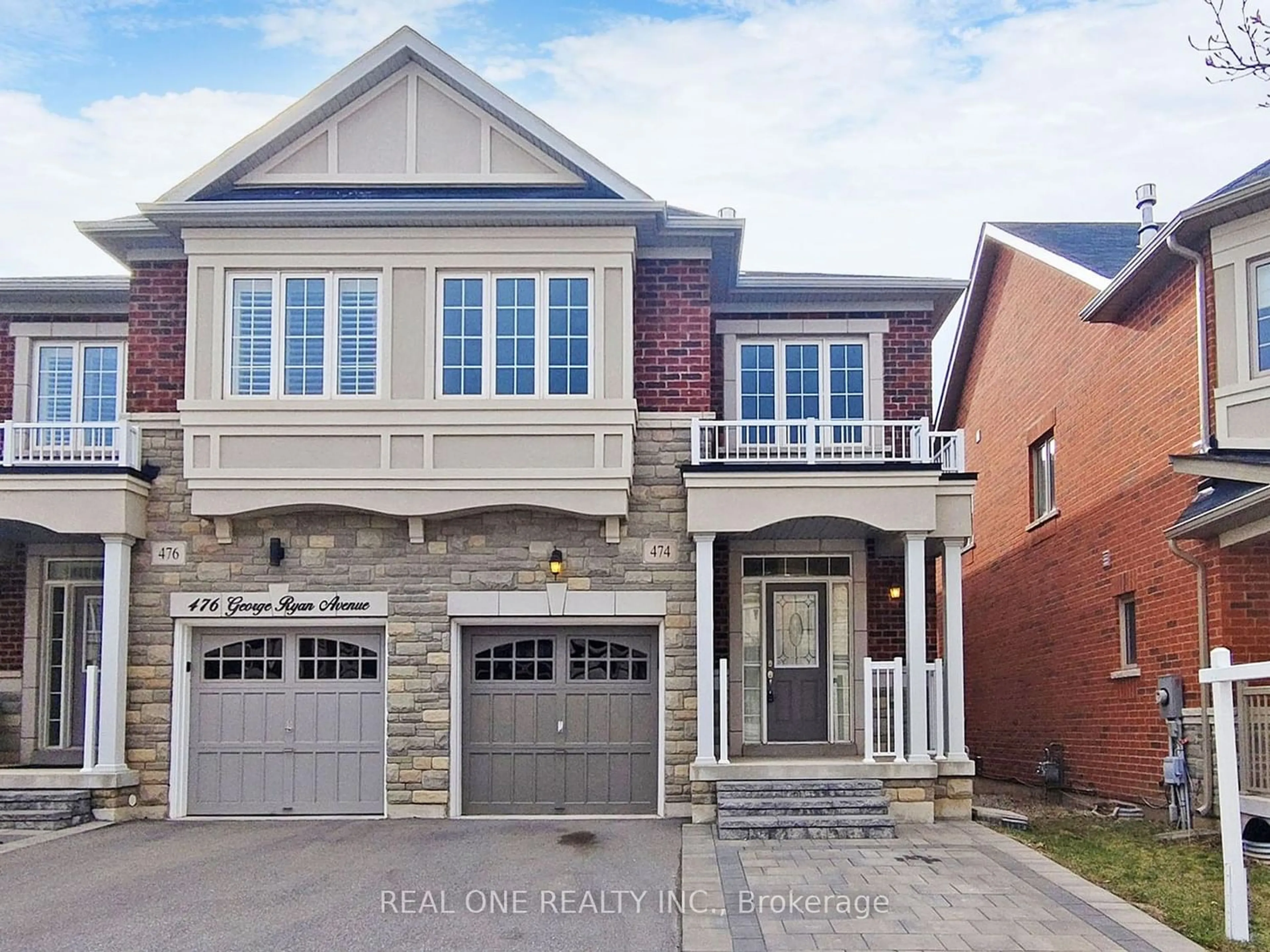 Home with brick exterior material for 474 George Ryan Ave, Oakville Ontario L6H 7H5