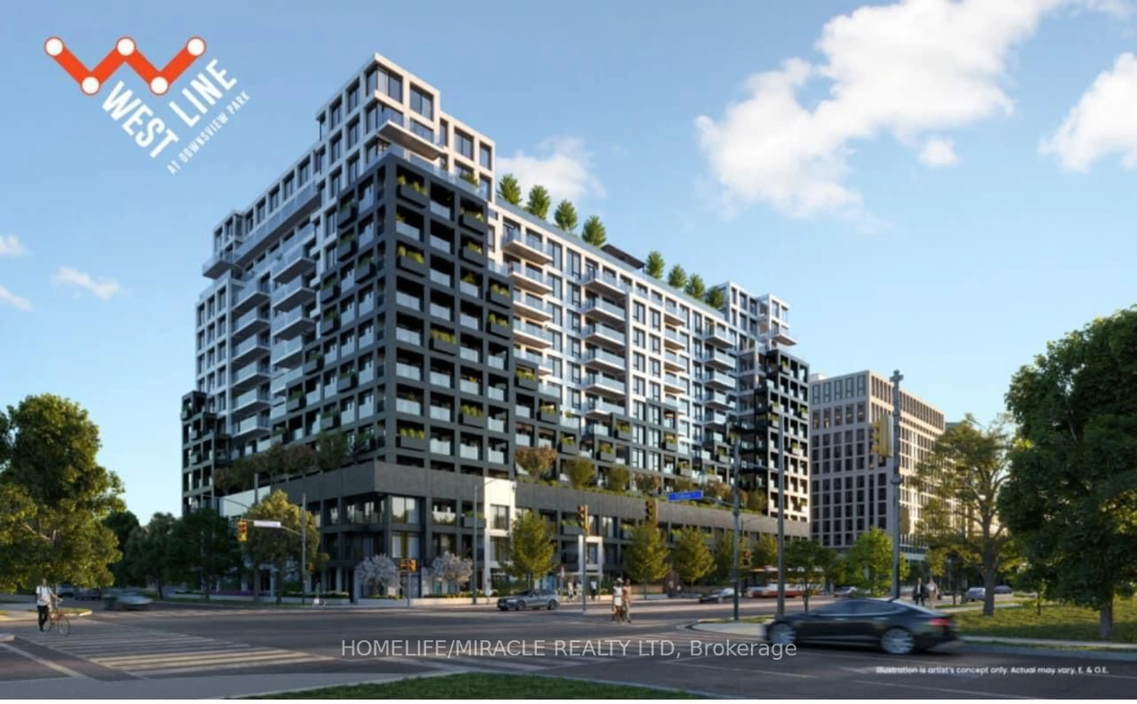 A pic from exterior of the house or condo for 1100 Sheppard Ave #Lph02, Toronto Ontario M3J 0H1