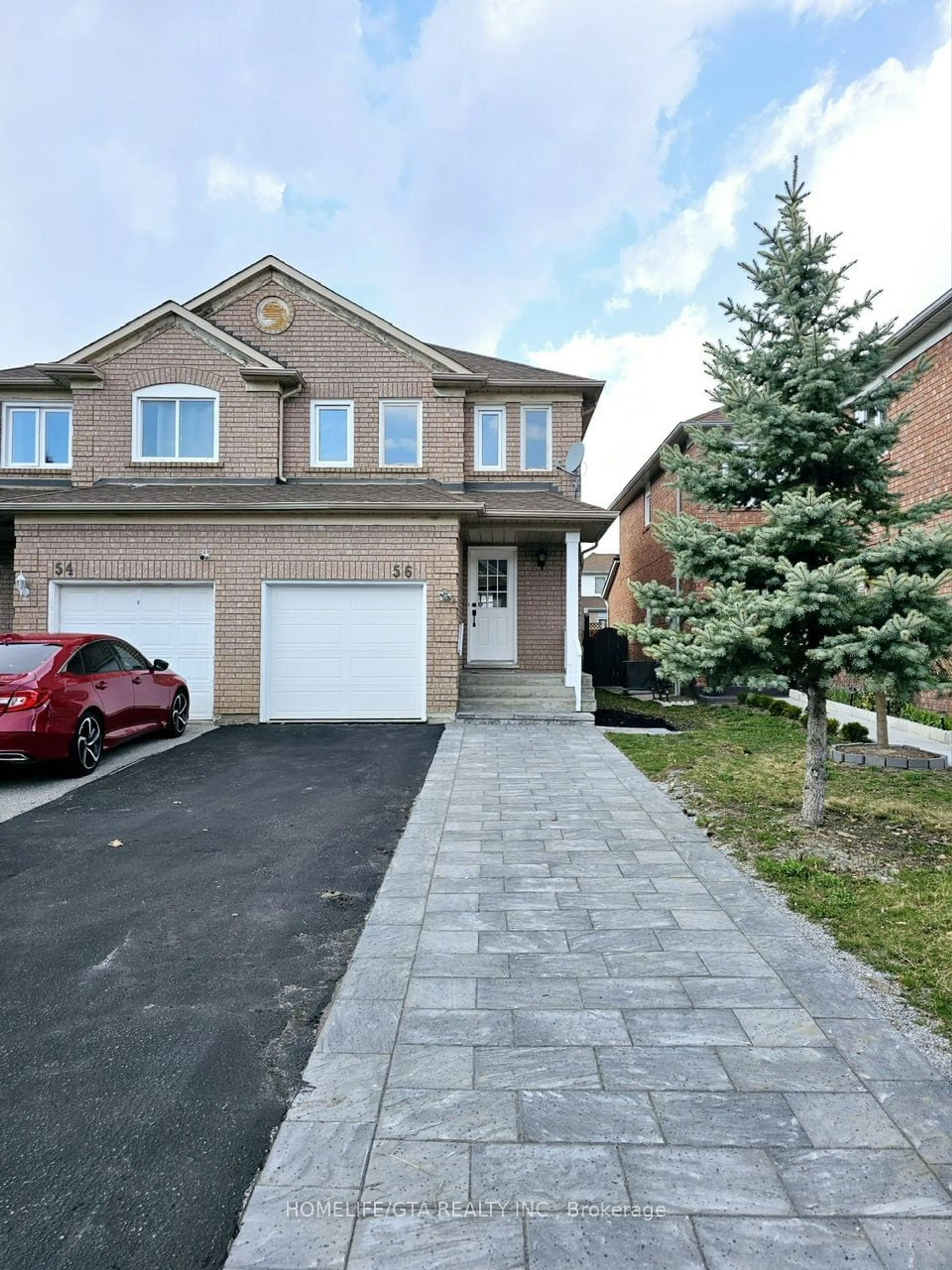 A pic from exterior of the house or condo for 56 Oatfield Rd, Brampton Ontario L6R 1Y6