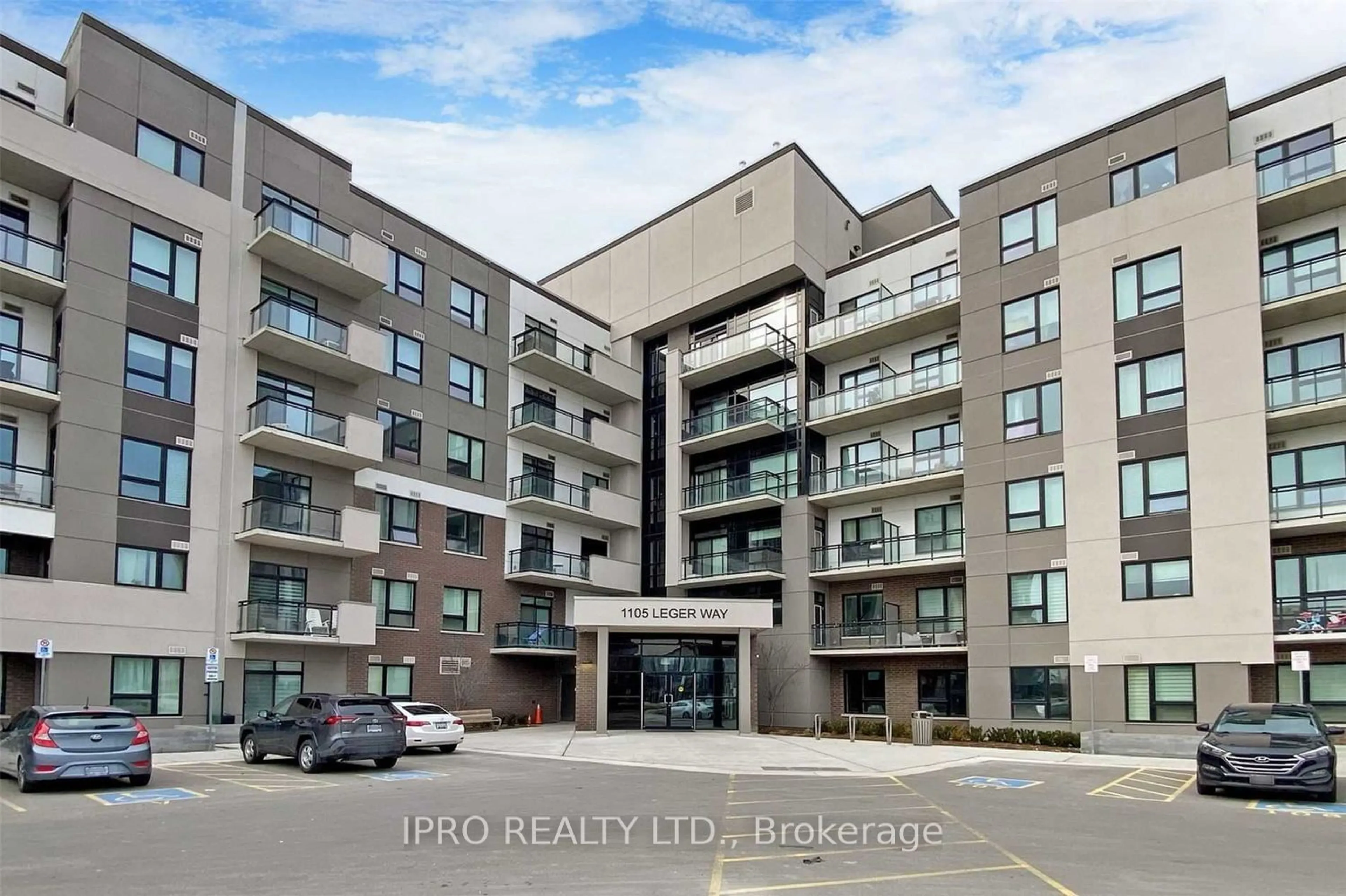 A pic from exterior of the house or condo for 1105 Leger Way #109, Milton Ontario L9E 1K7