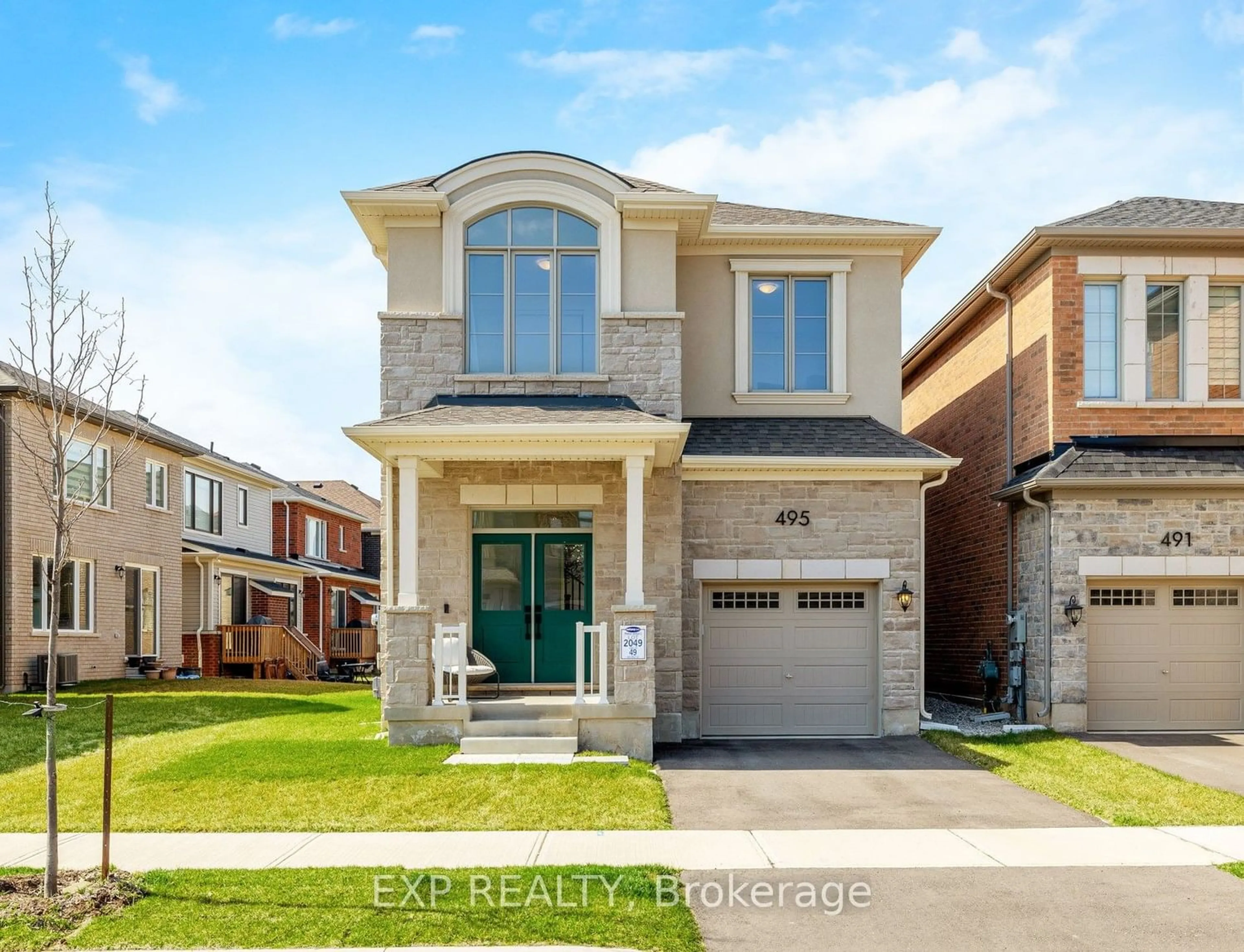 Frontside or backside of a home for 495 Violet Gate, Milton Ontario L9E 1X6