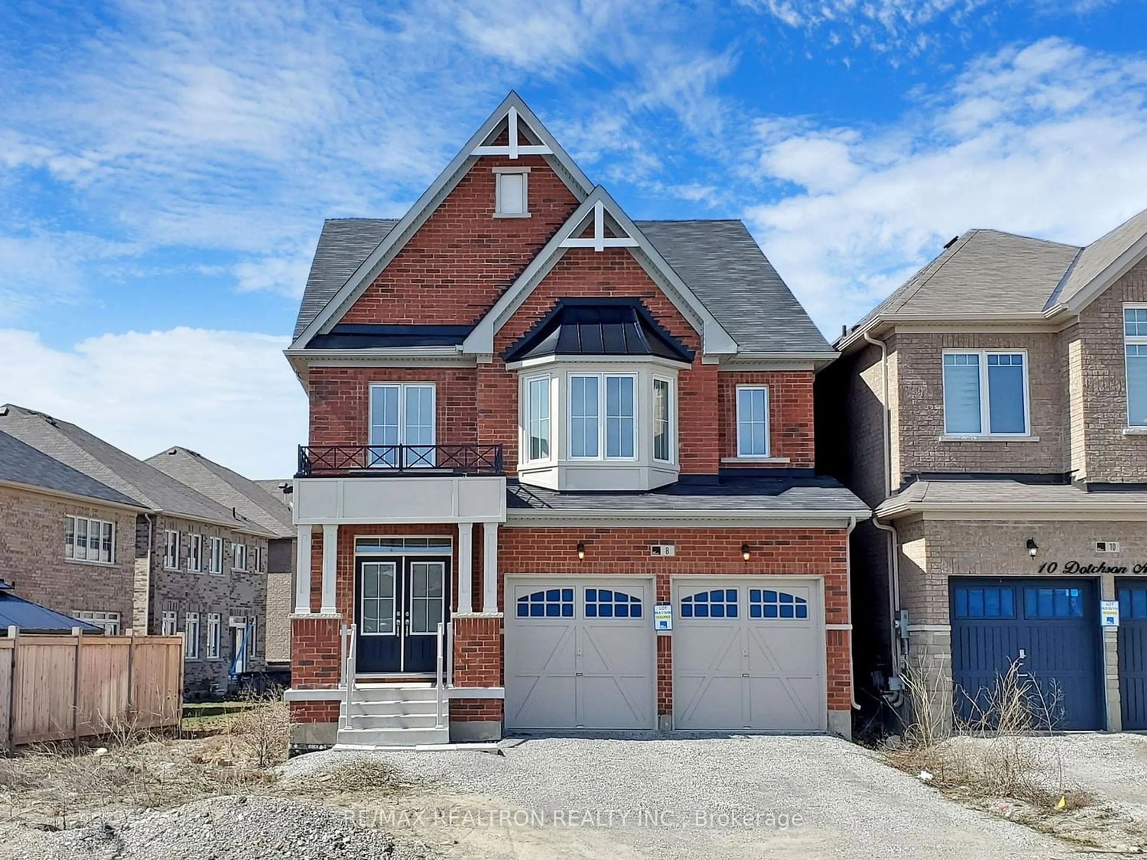 Home with brick exterior material for 8 Dotchson Ave, Caledon Ontario L7C 4G6