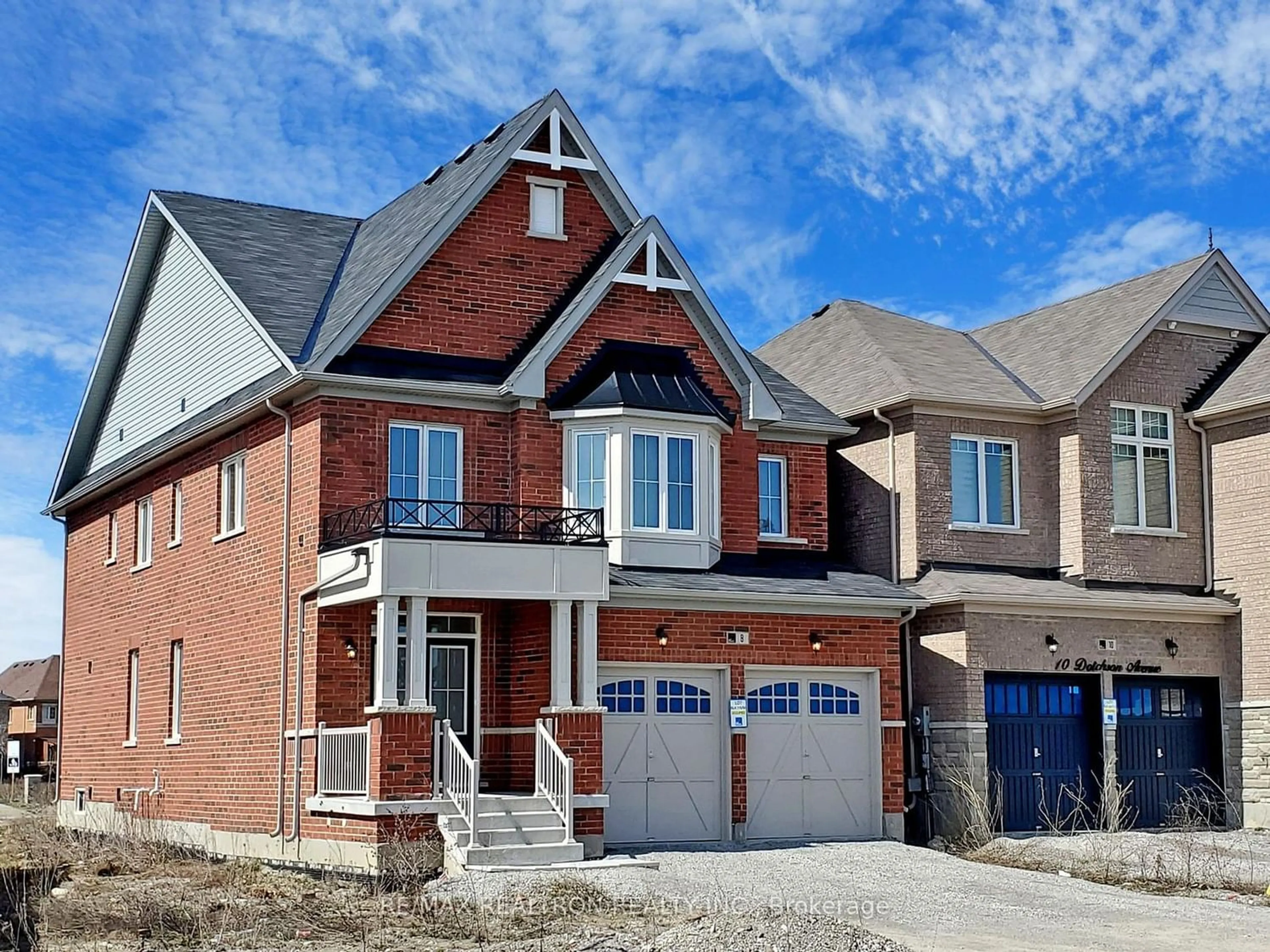 Home with brick exterior material for 8 Dotchson Ave, Caledon Ontario L7C 4G6