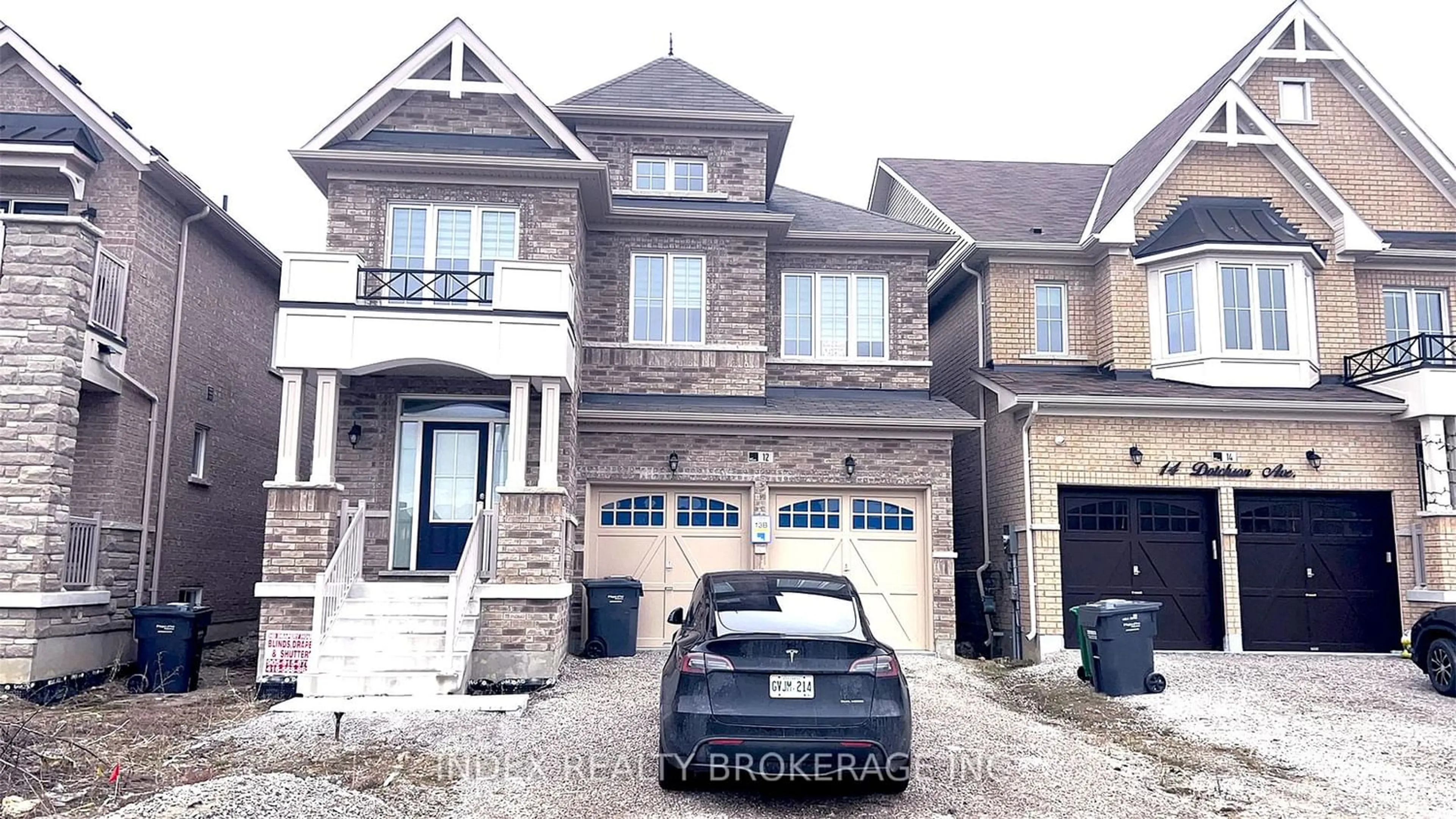 Home with brick exterior material for 12 Dotchson Ave, Caledon Ontario L7C 4G5