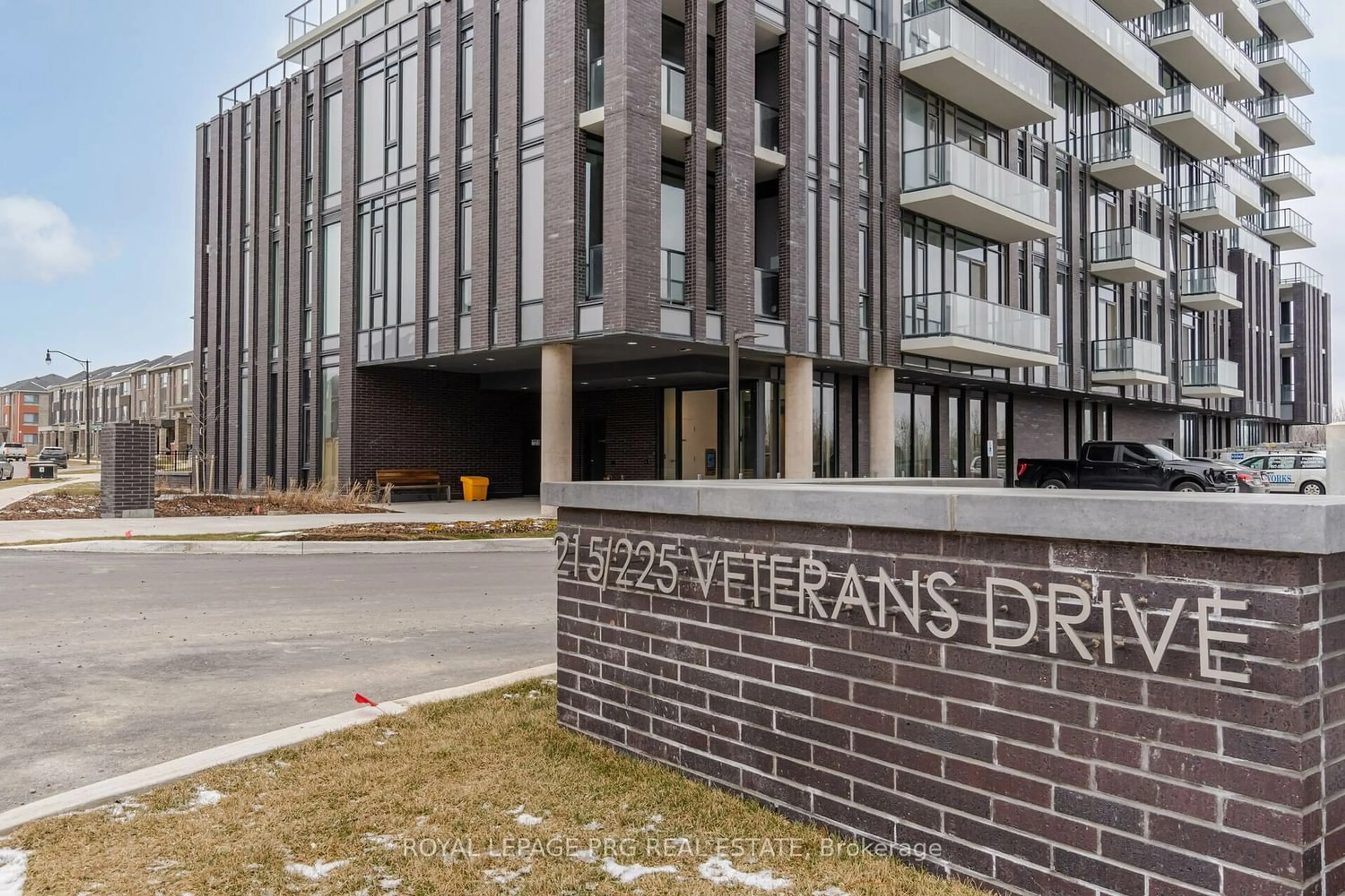 A pic from exterior of the house or condo for 225 Veterans Dr #507, Brampton Ontario L7A 0B6