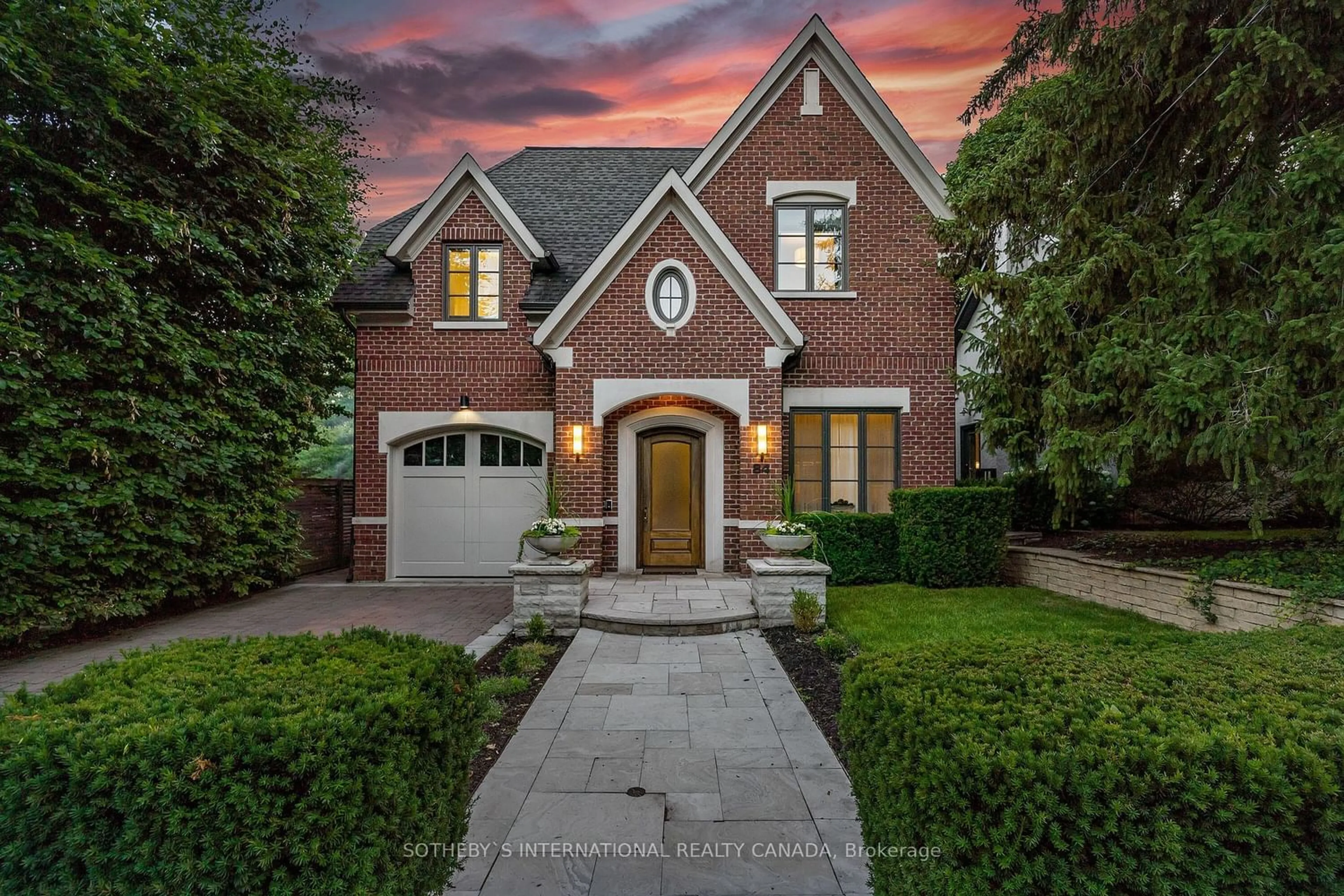 Home with brick exterior material for 84 Kingsway Cres, Toronto Ontario M8X 2R6