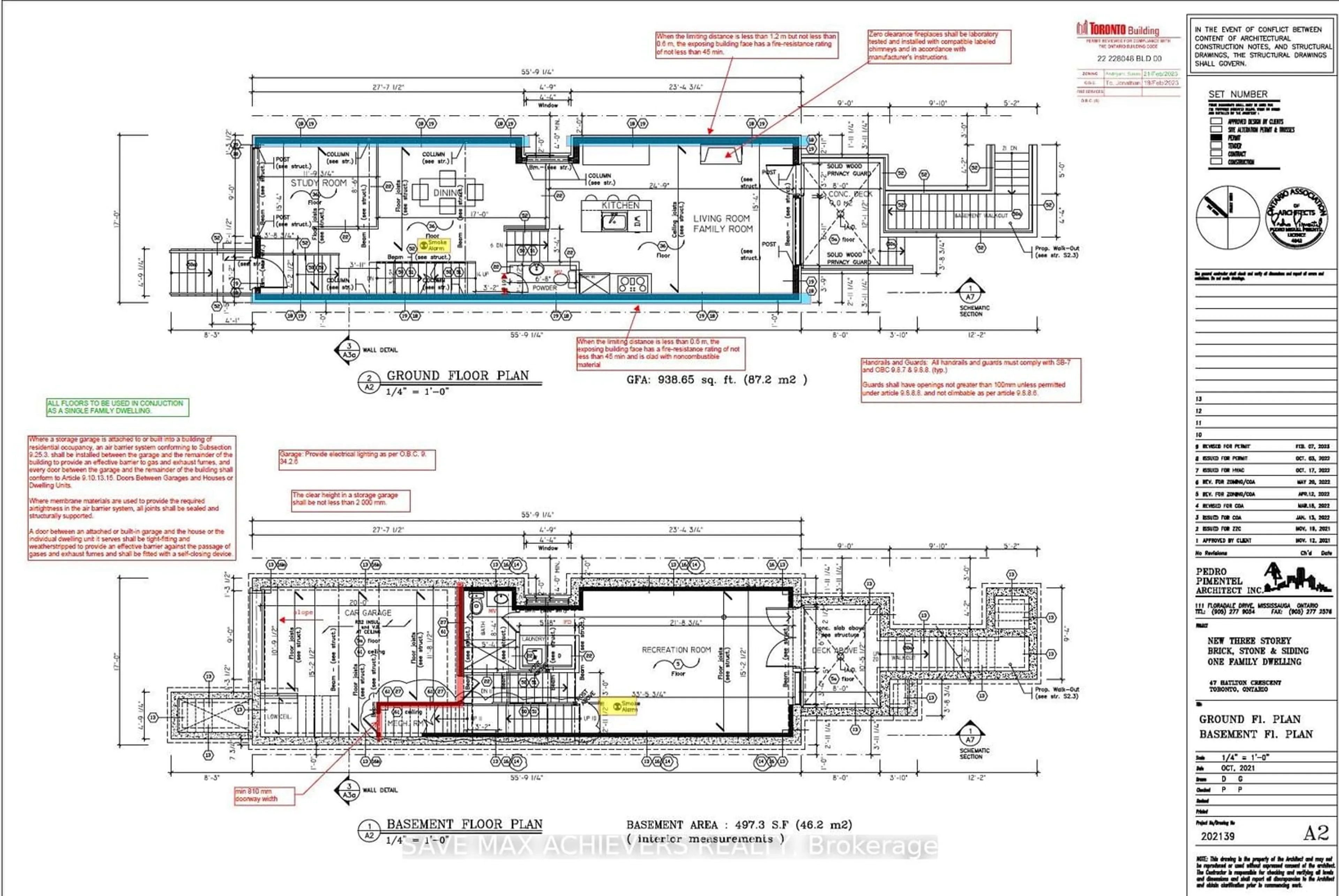 Floor plan for 47 Harlton Cres, Toronto Ontario M6M 1L2
